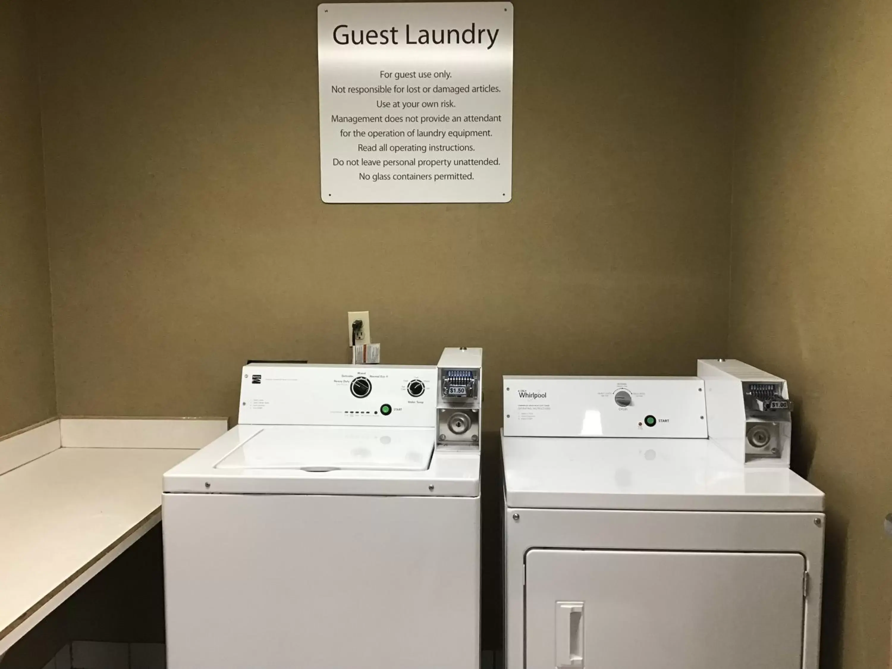 washing machine, Kitchen/Kitchenette in Quality Inn & Suites Wilsonville