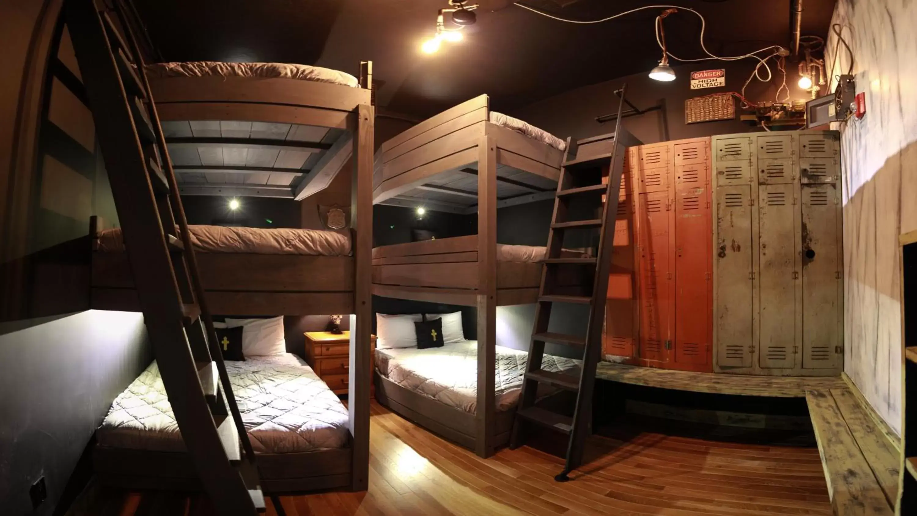 Bed in Adventure Suites