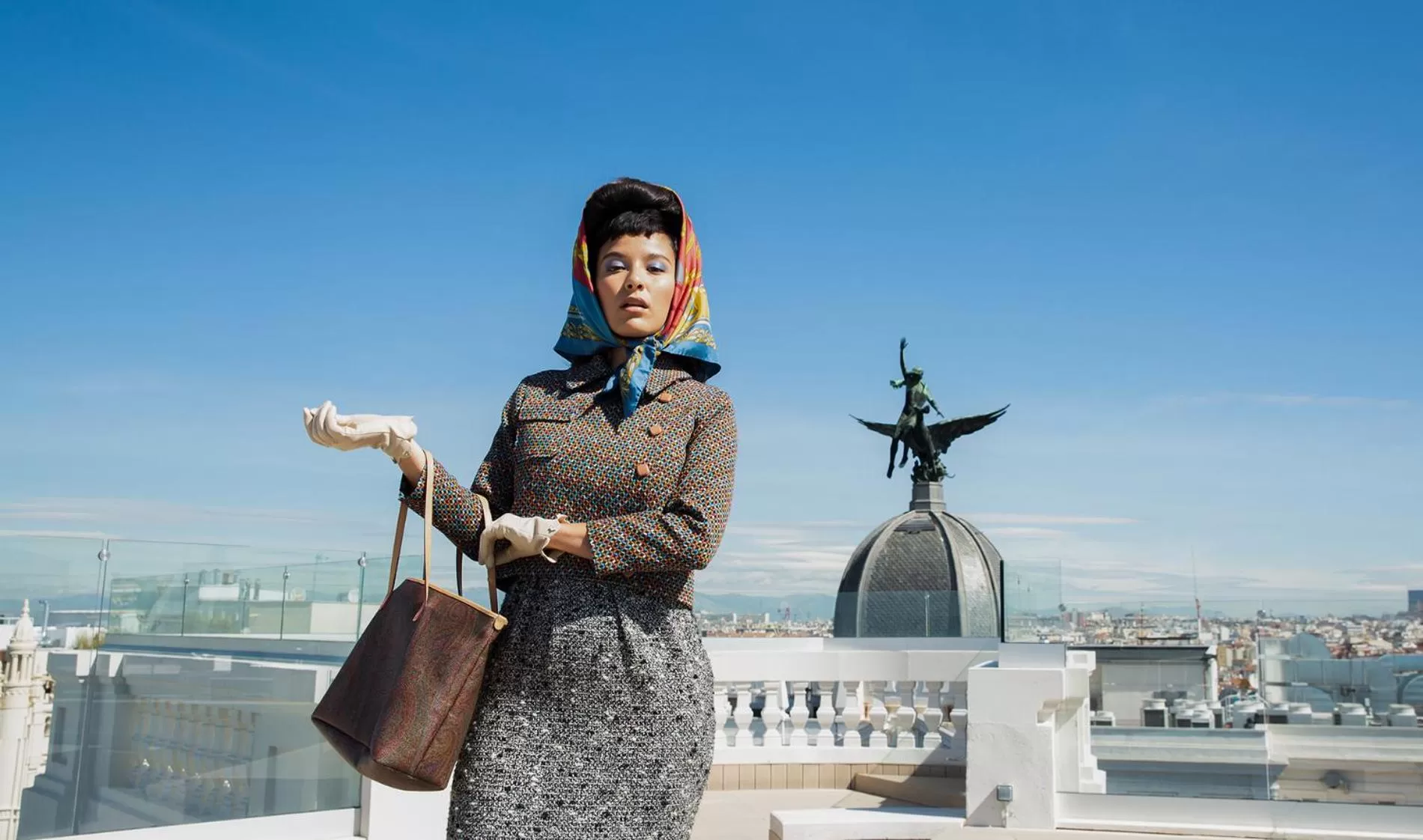 Balcony/Terrace in Pestana CR7 Gran Vía Madrid