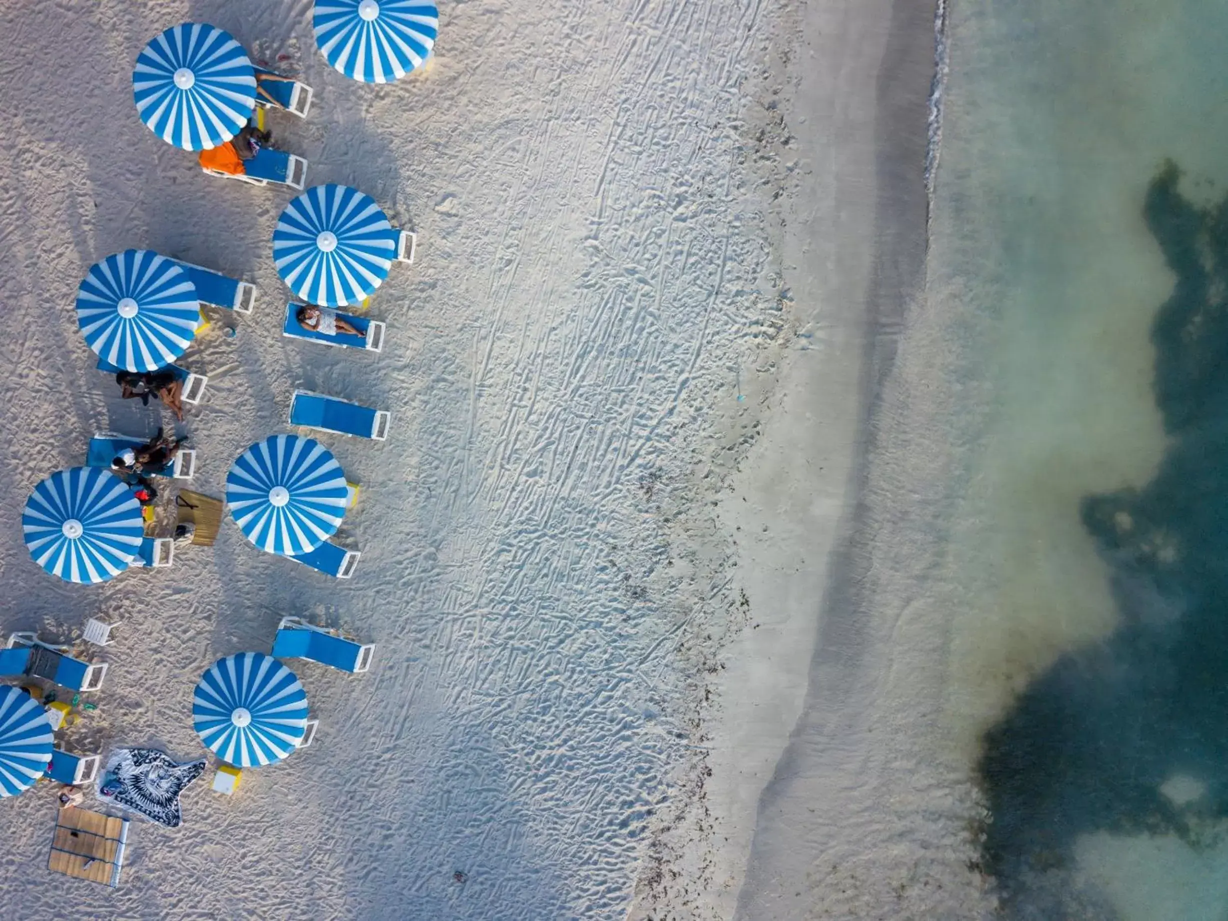 Bird's eye view, Beach in Canella Beach Hotel