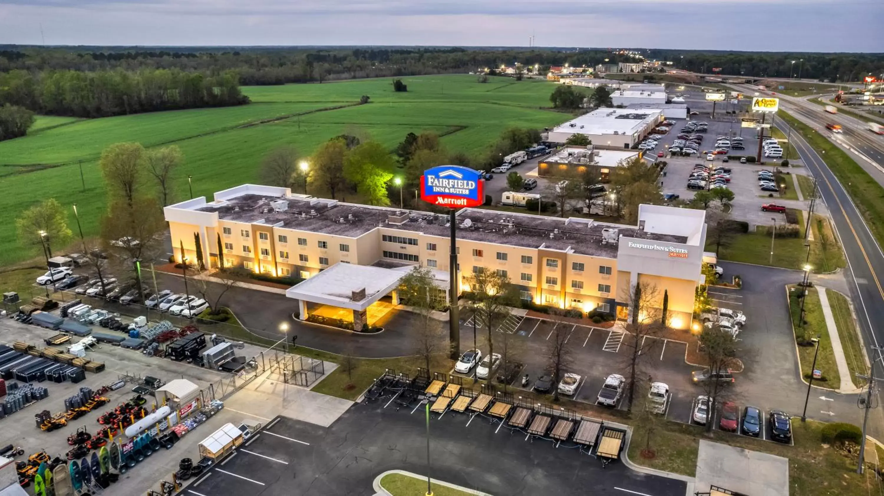 Property building, Bird's-eye View in Fairfield Inn by Marriott Lumberton