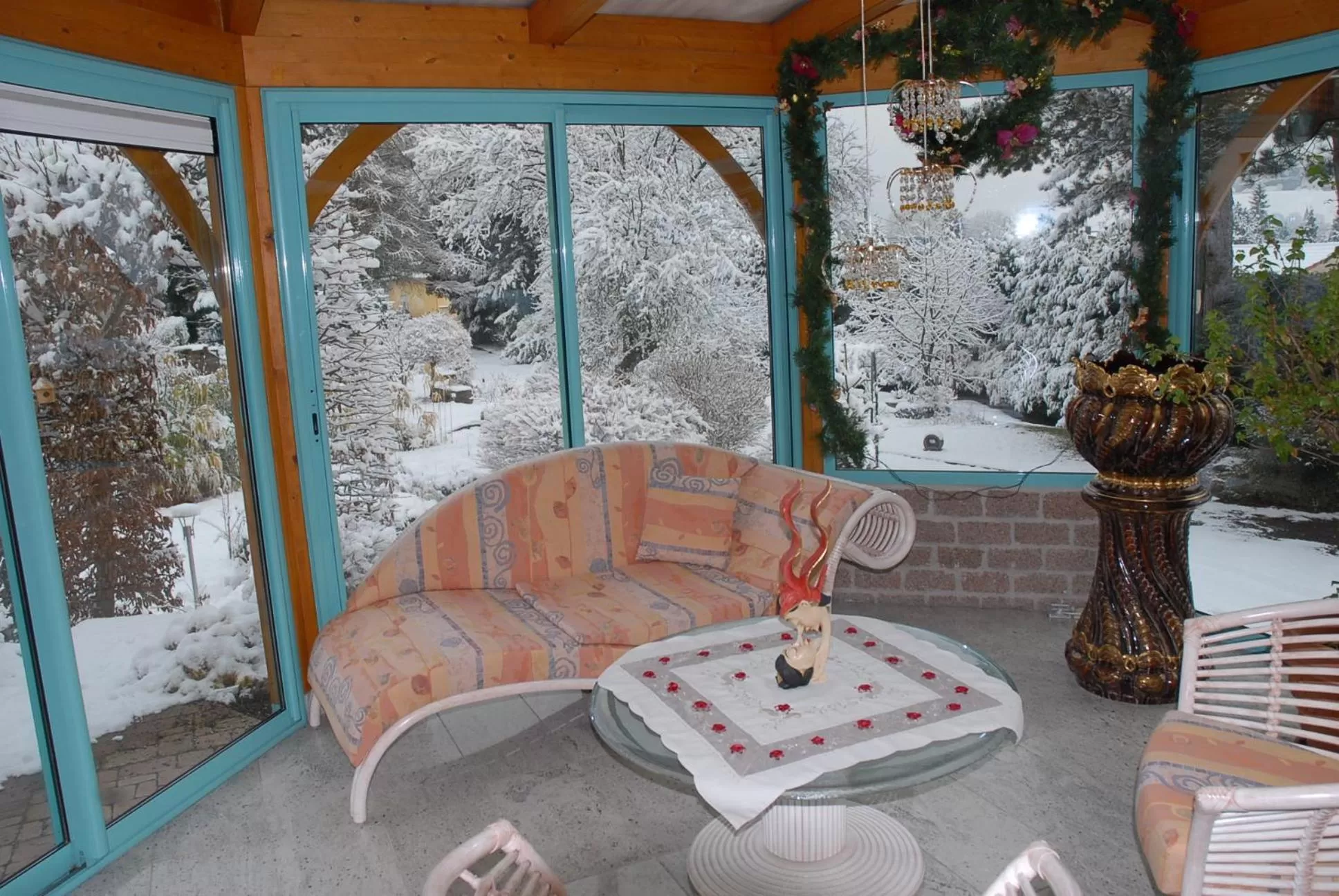 Patio in Villa Thalassa domaineleshesperides