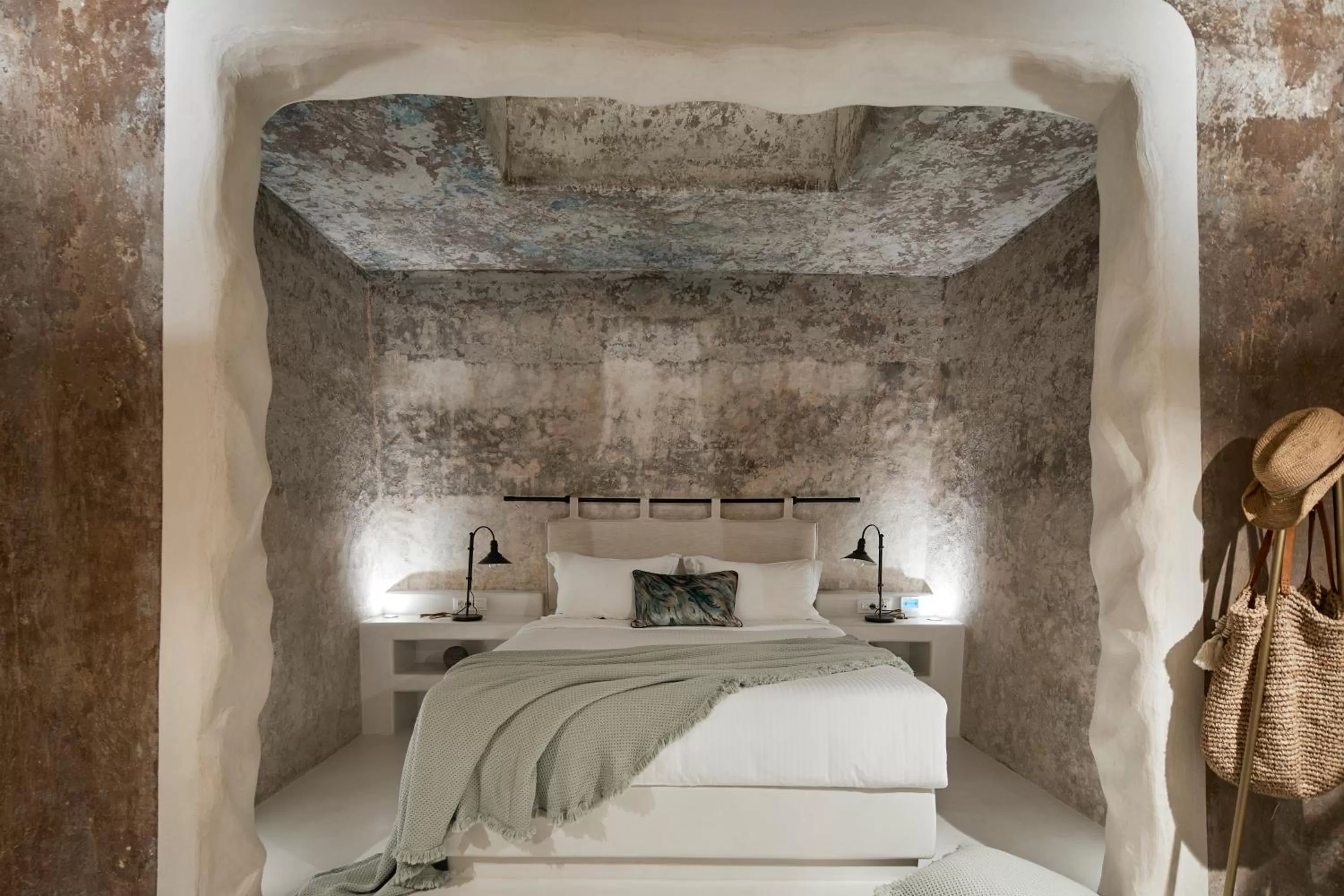 Bed in Winery Hotel 1870