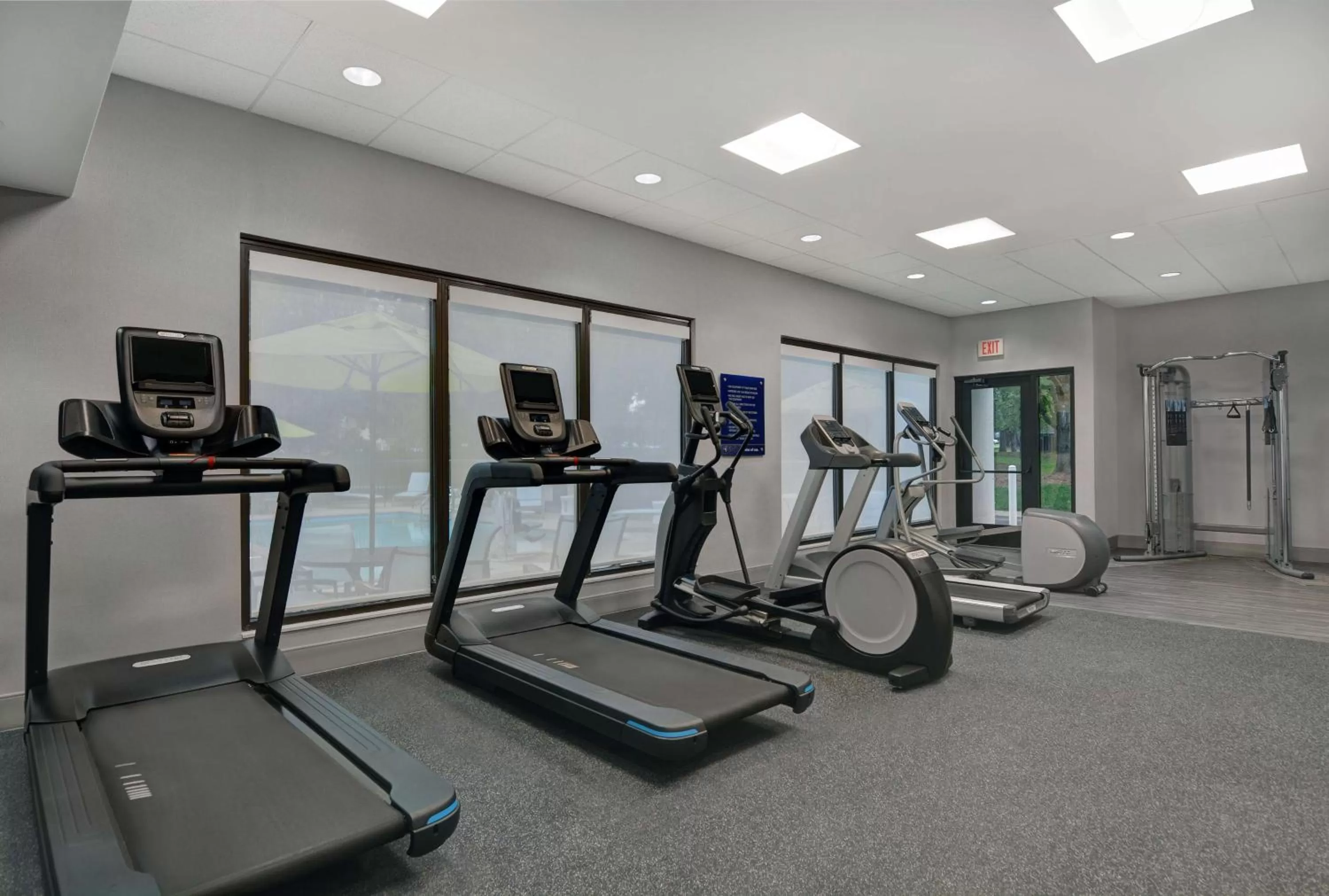 Fitness centre/facilities in Hampton Inn Gallatin