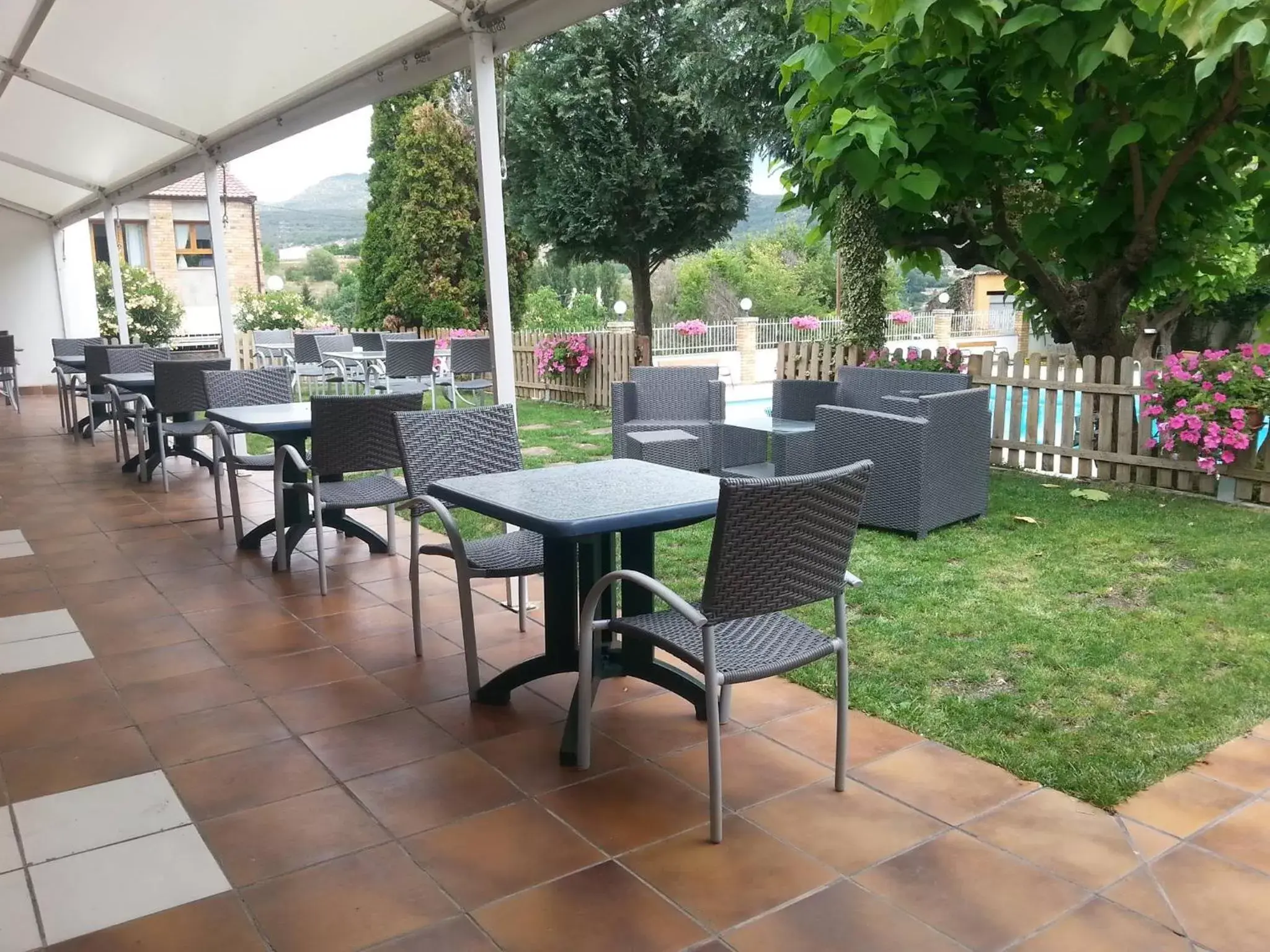 Patio, Restaurant/Places to Eat in Hotel Segle XX