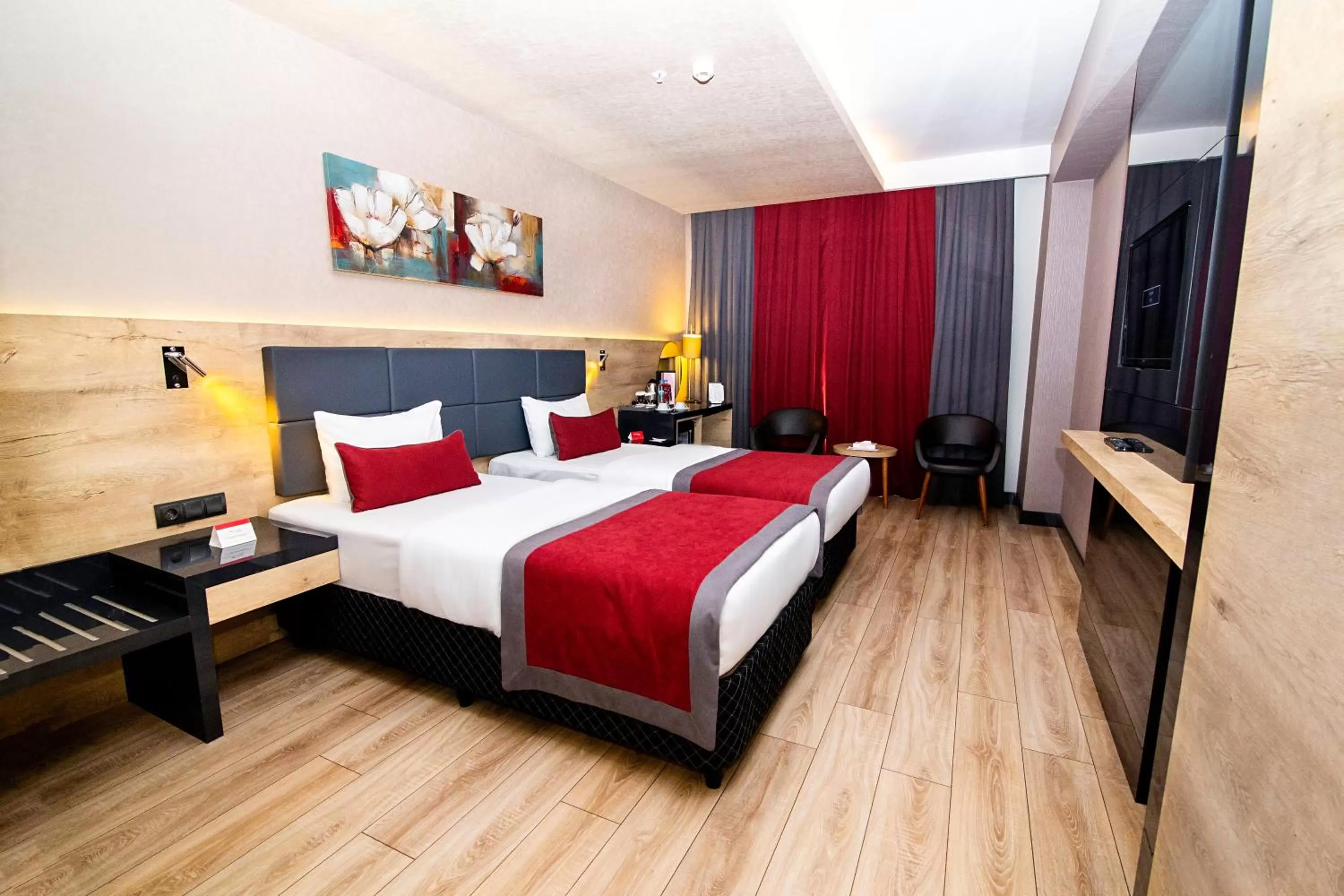 Bed in Ramada Encore by Wyndham Gebze