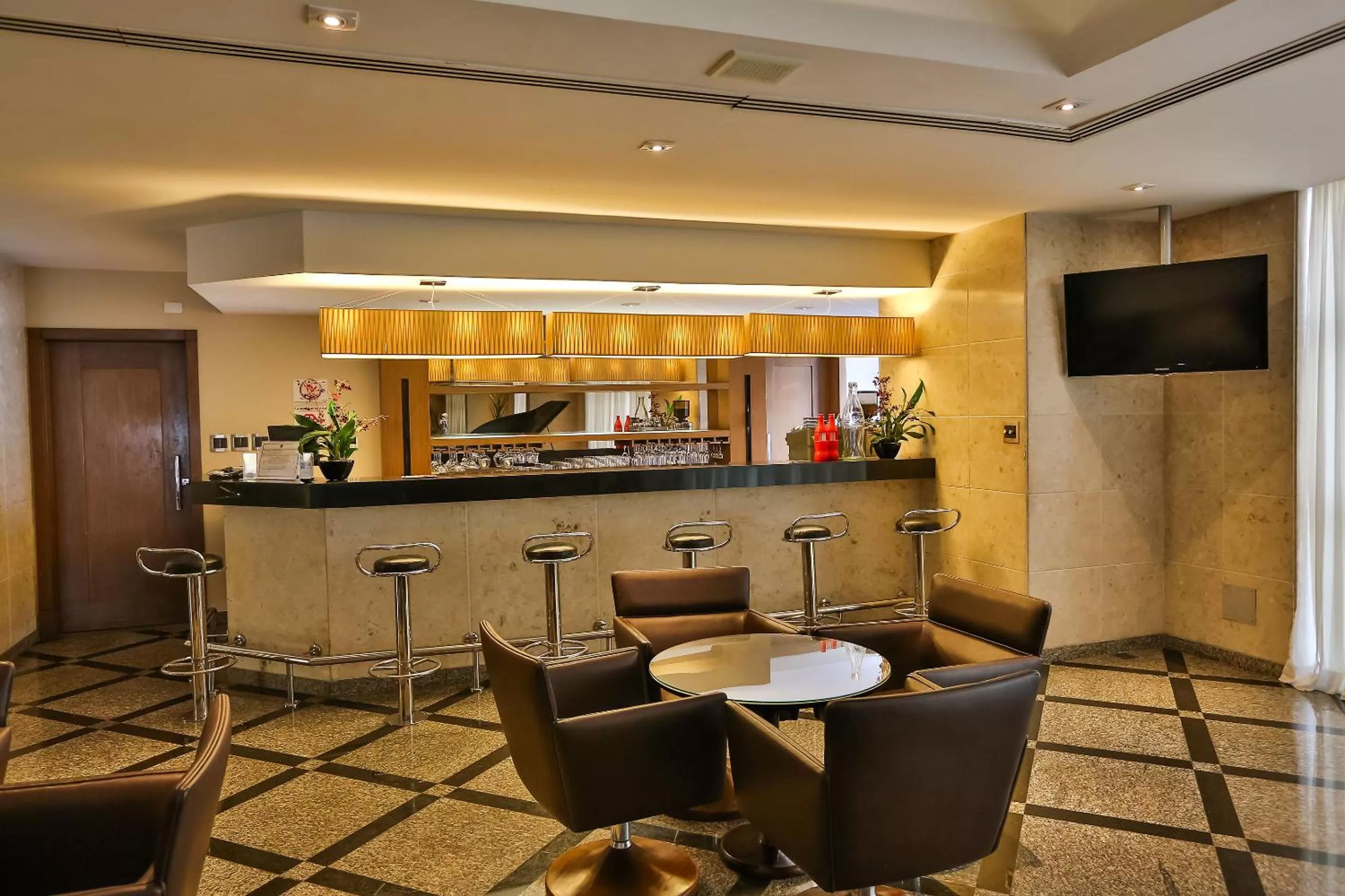 Balcony/Terrace in Bourbon Convention Hotel Santos