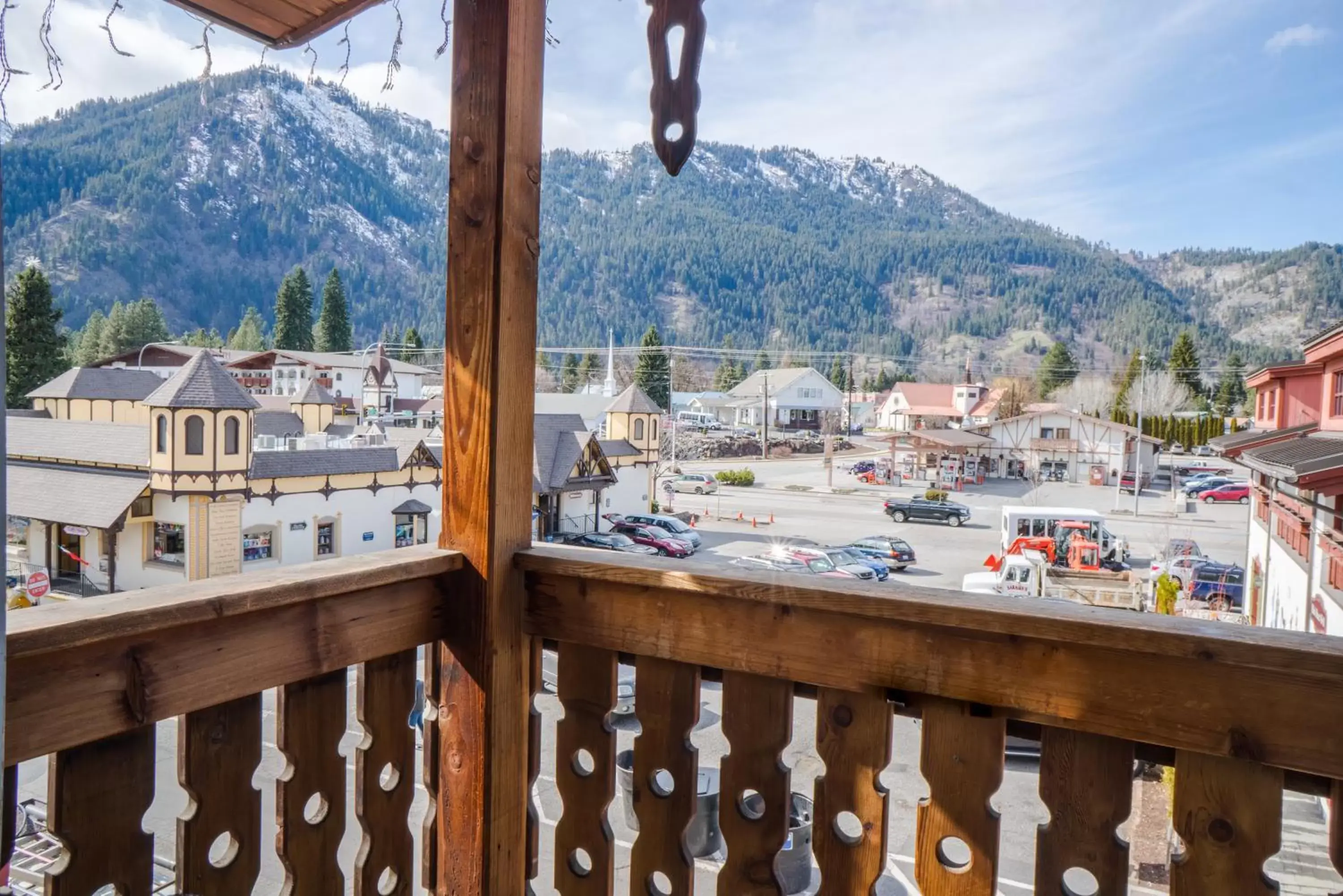 City view, Mountain View in Obertal Inn