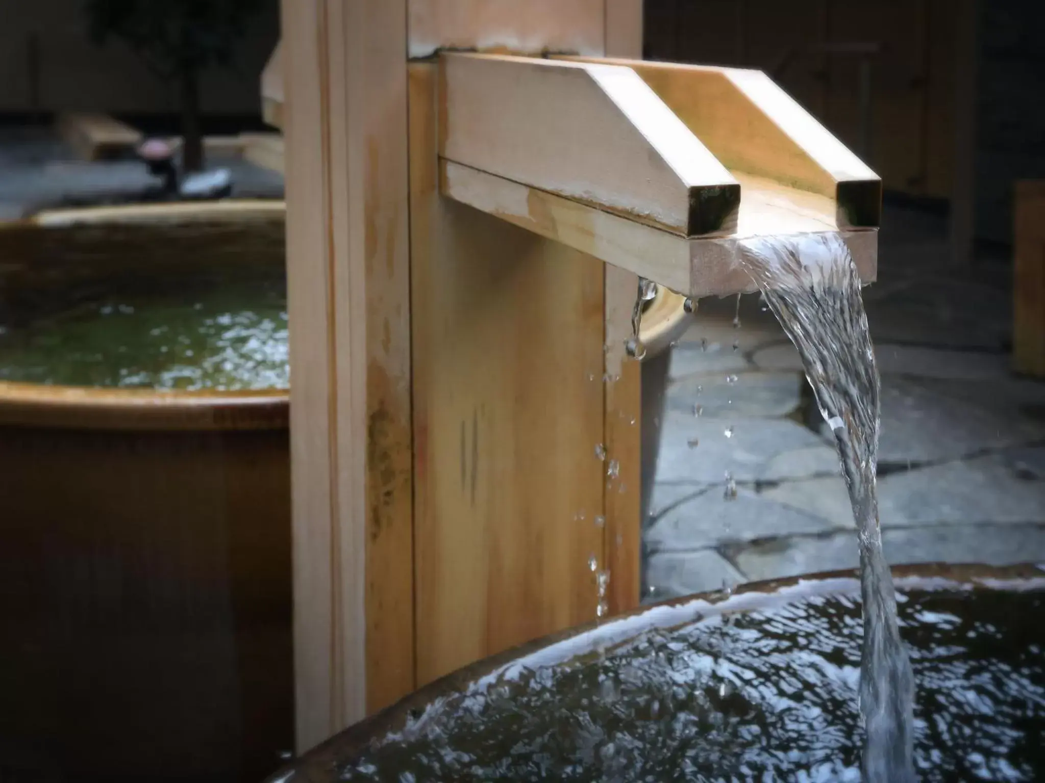 Open Air Bath in APA Hotel & Resort Sapporo