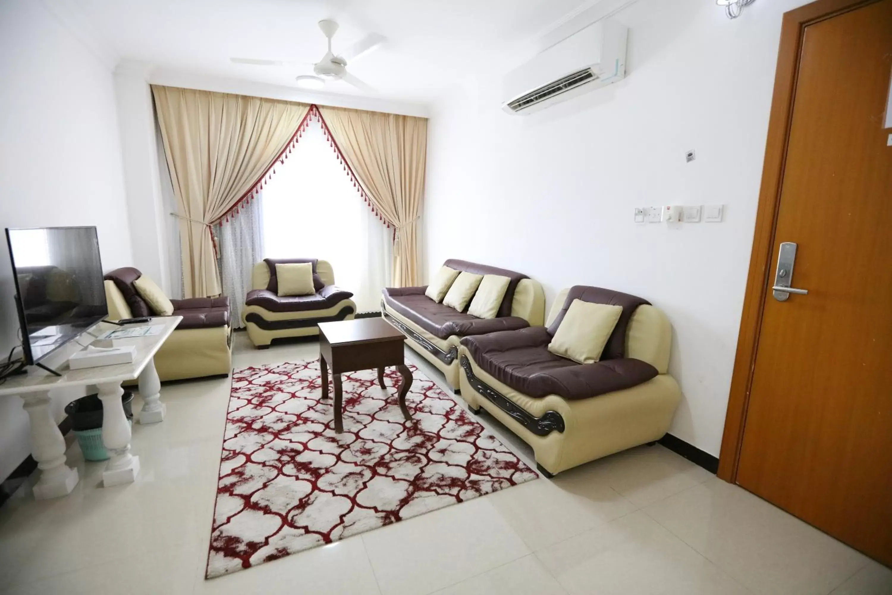 Living room, Seating Area in Al Rayyan Hotel Apartments Muscat