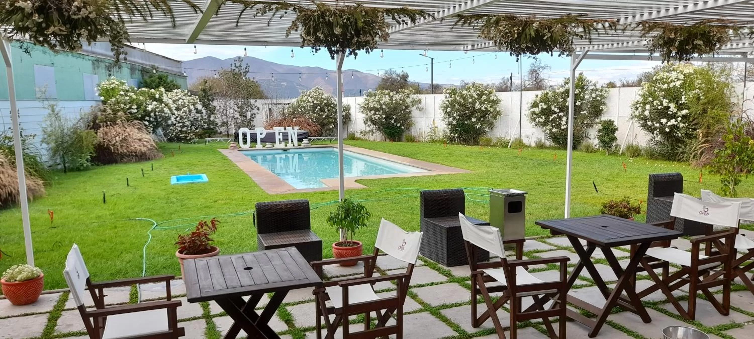 Swimming pool in Open Hotel