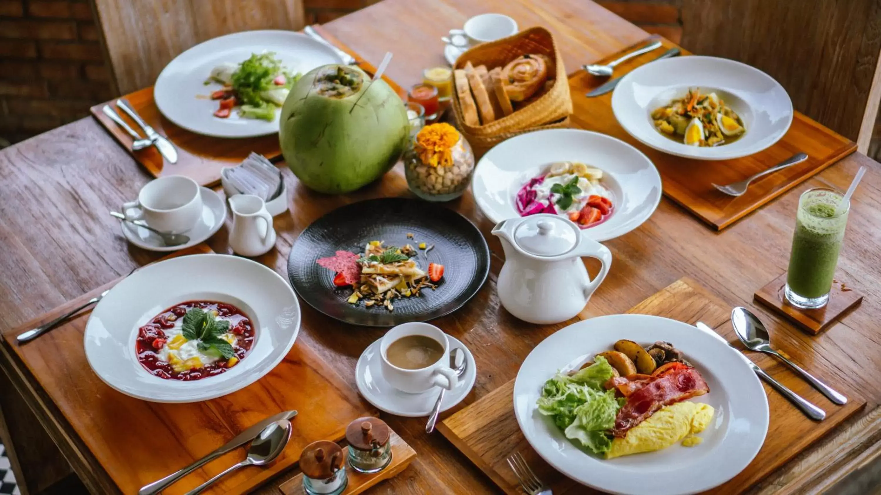 Restaurant/places to eat in The Alena Resort a Pramana Experience Restaurant/places to eat in The Alena Resort a Pramana Experience