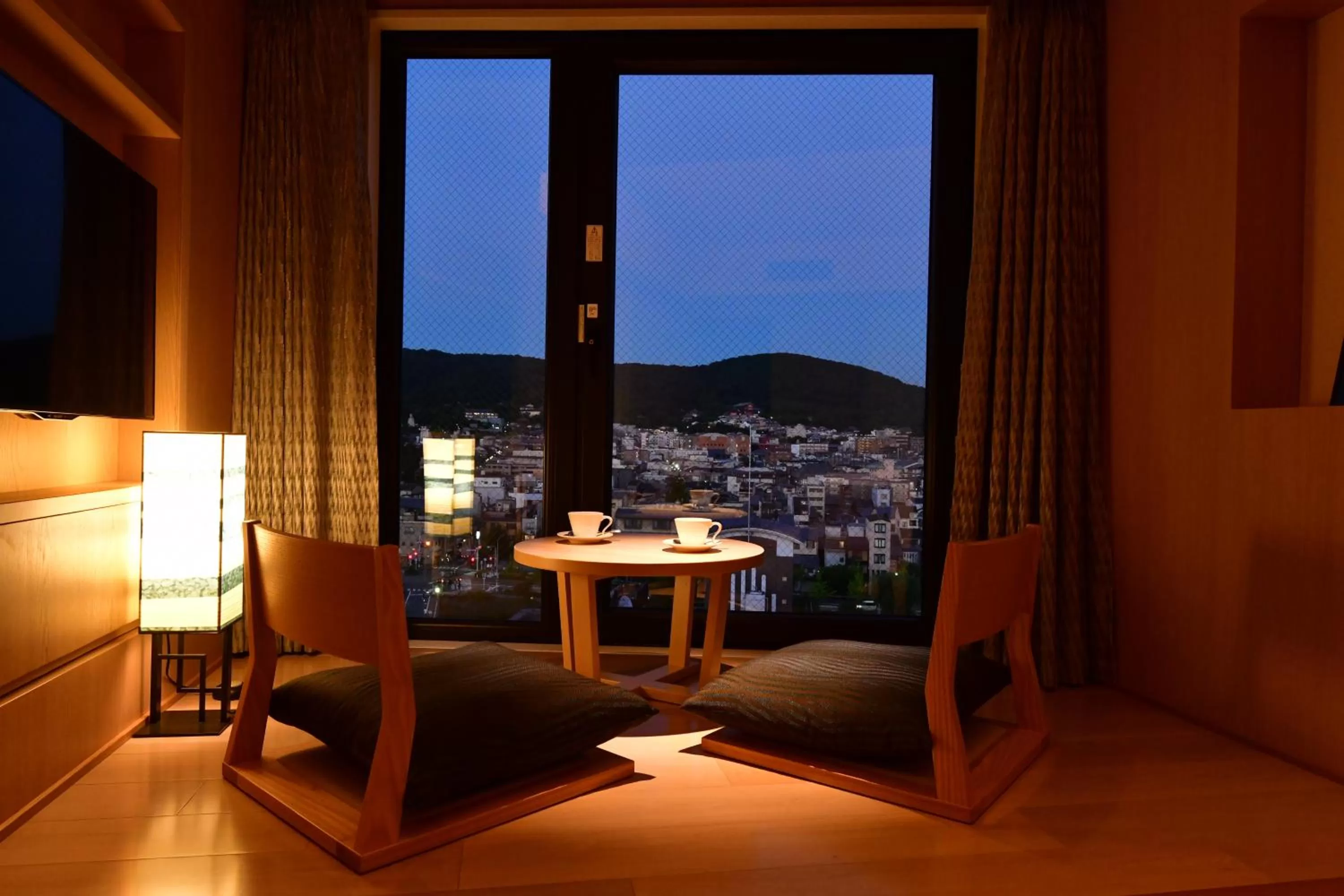 Mountain view in SH by the square hotel Kyoto Kiyamachi