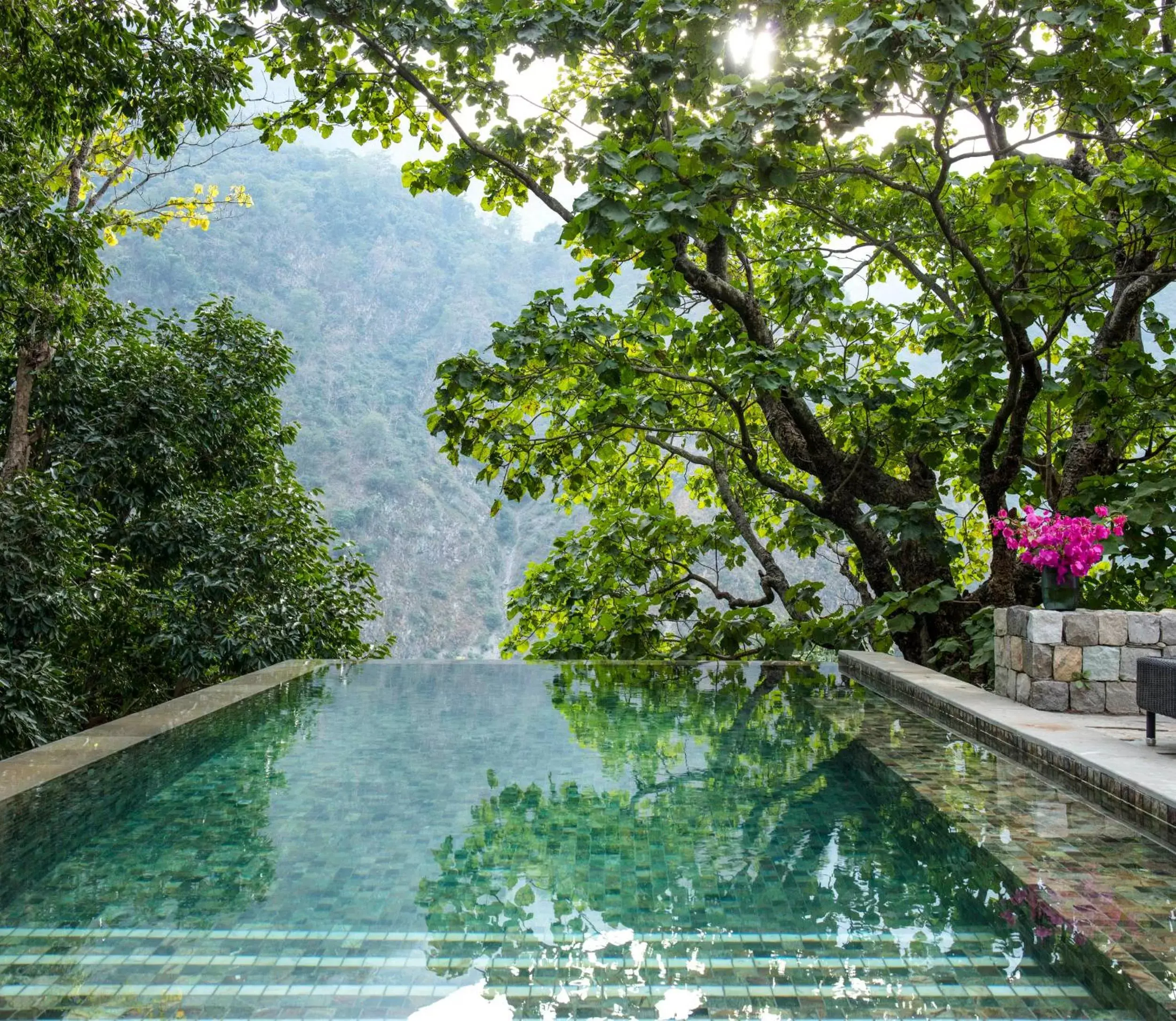Swimming pool in Taj Rishikesh Resort & Spa Uttarakhand