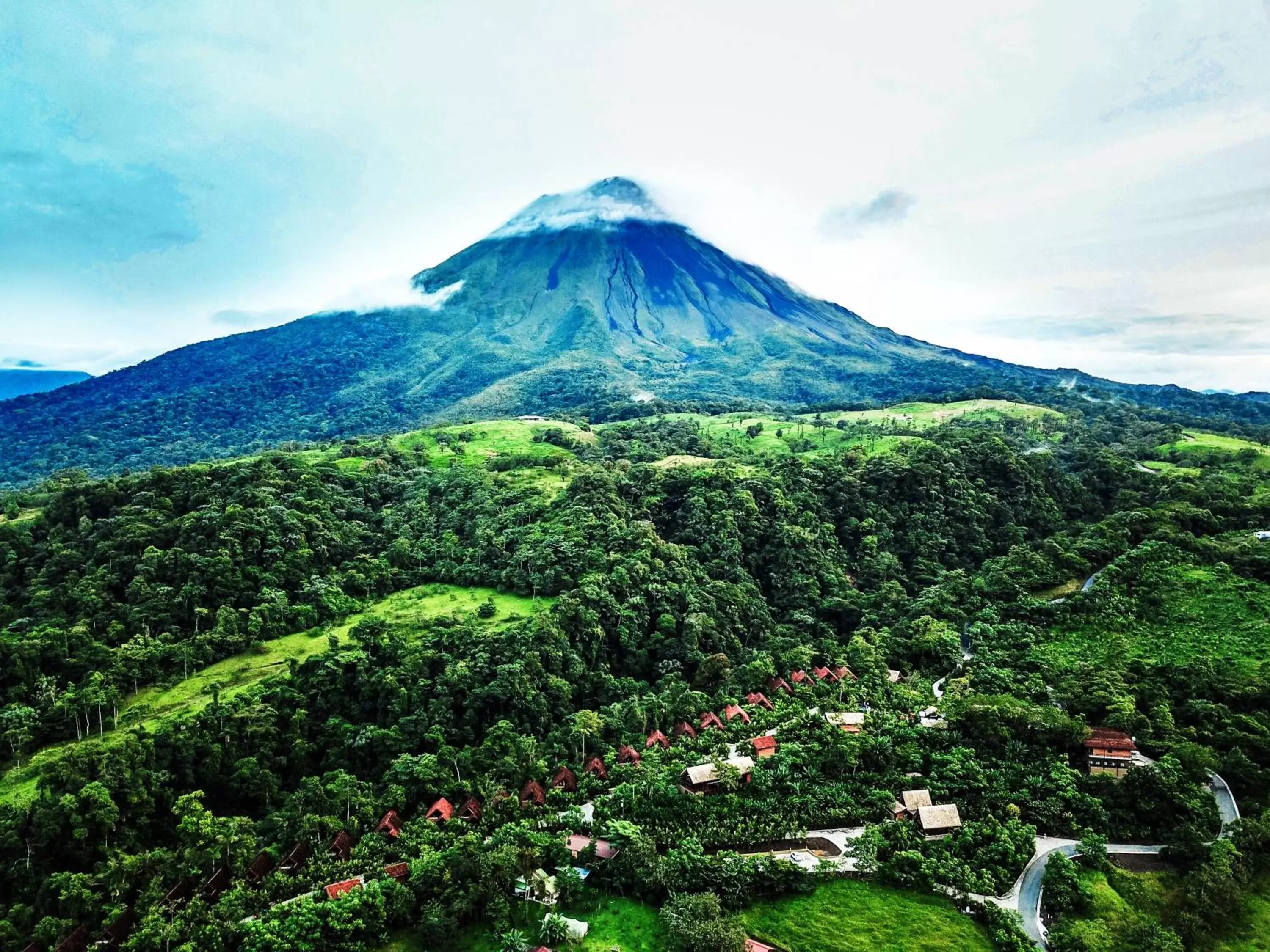 Bird's eye view, Natural Landscape in Amor Arenal Adults Friendly