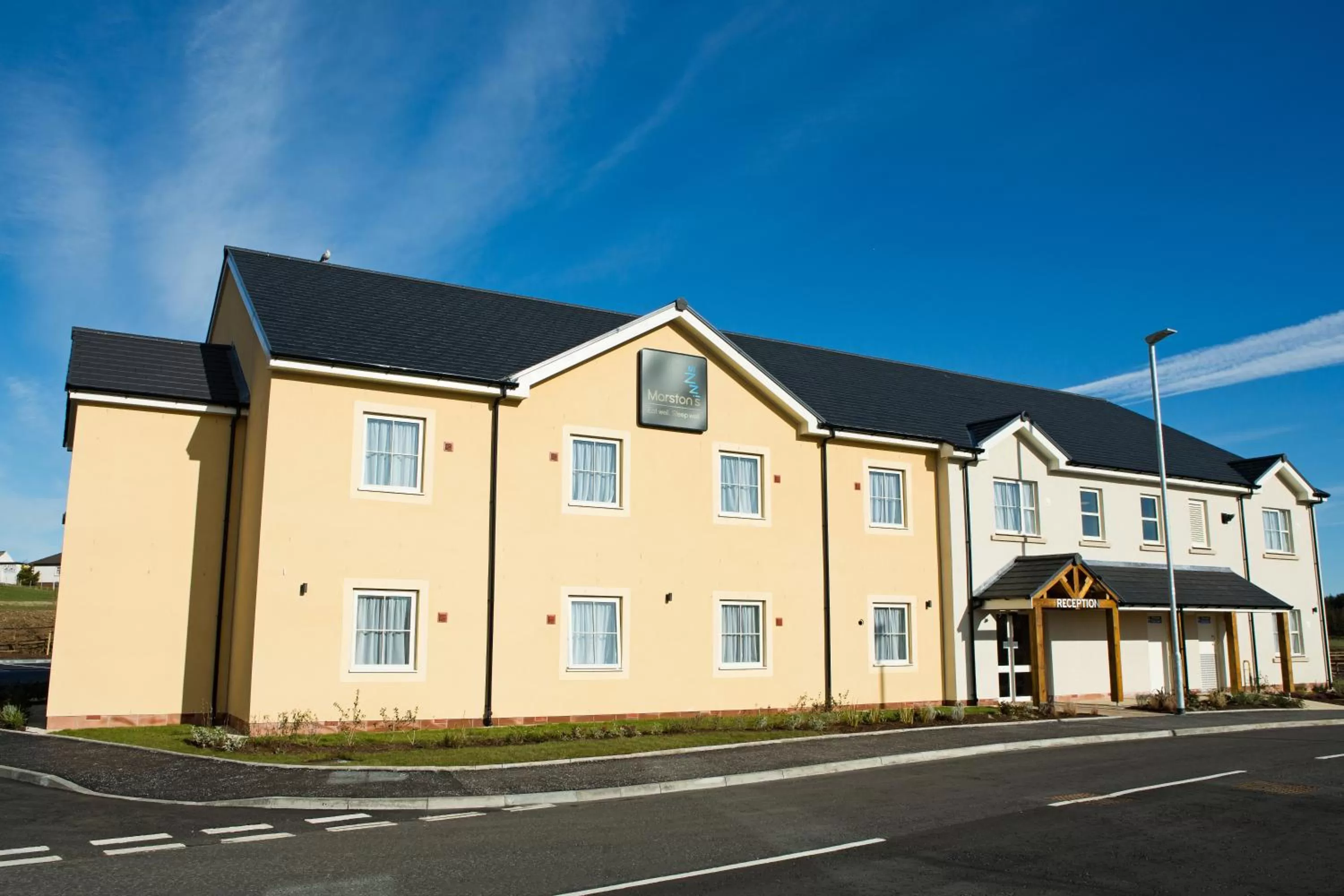 Facade/entrance in Red Squirrel, Stevenston by Marston's Inns