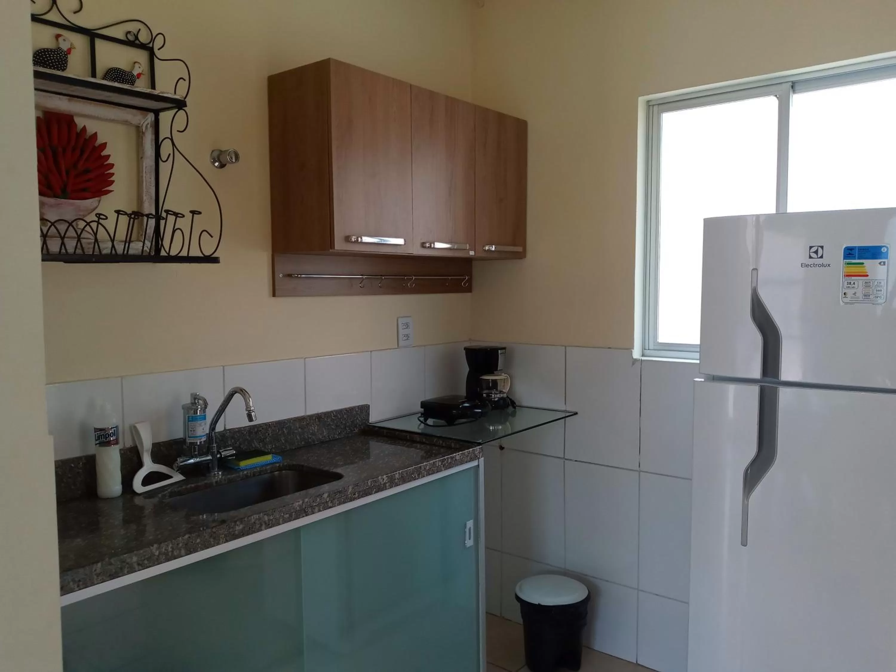 Kitchen/Kitchenette in Pousada Vila Real Flats