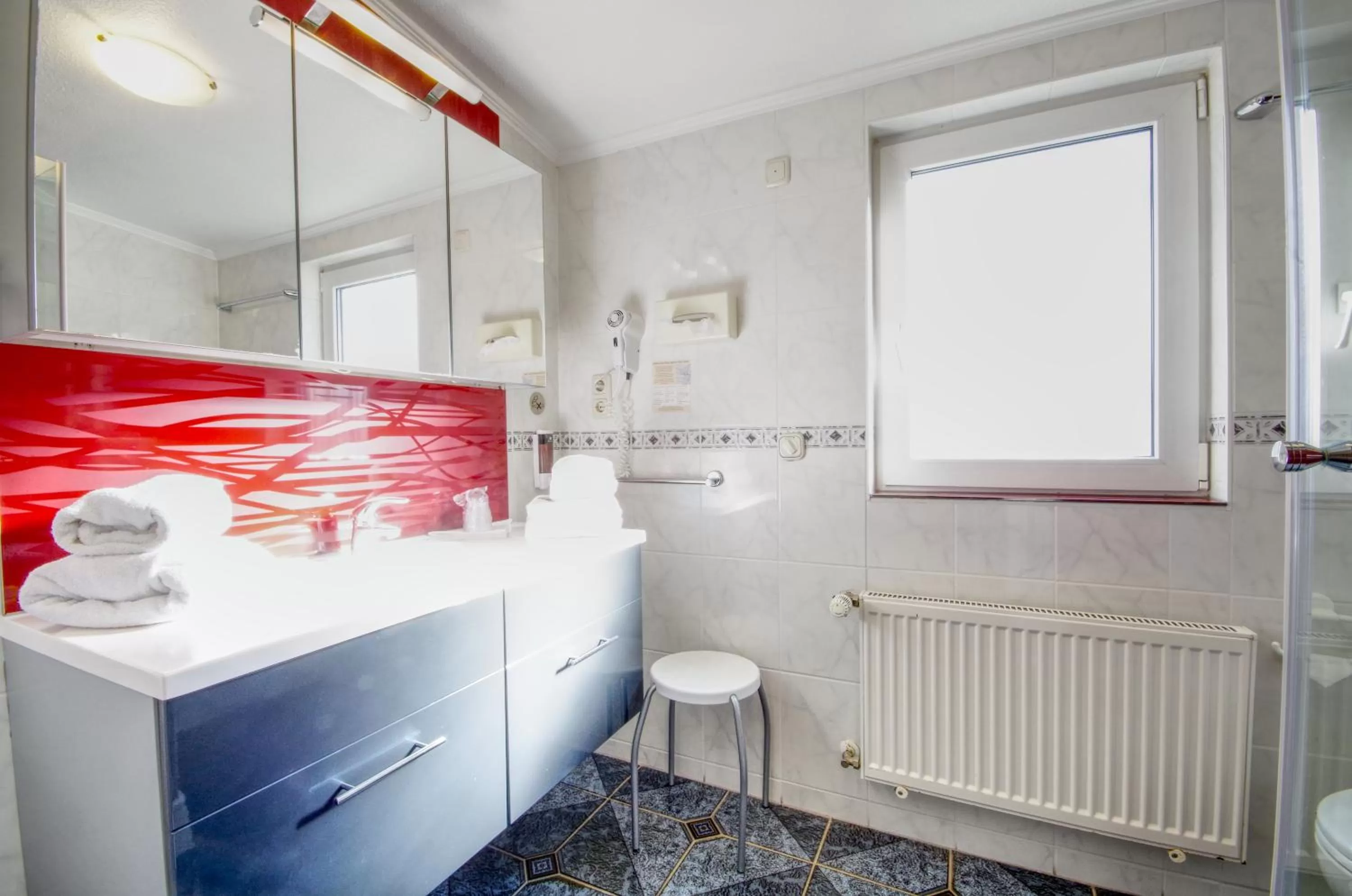 Bathroom in Hotel Jakob