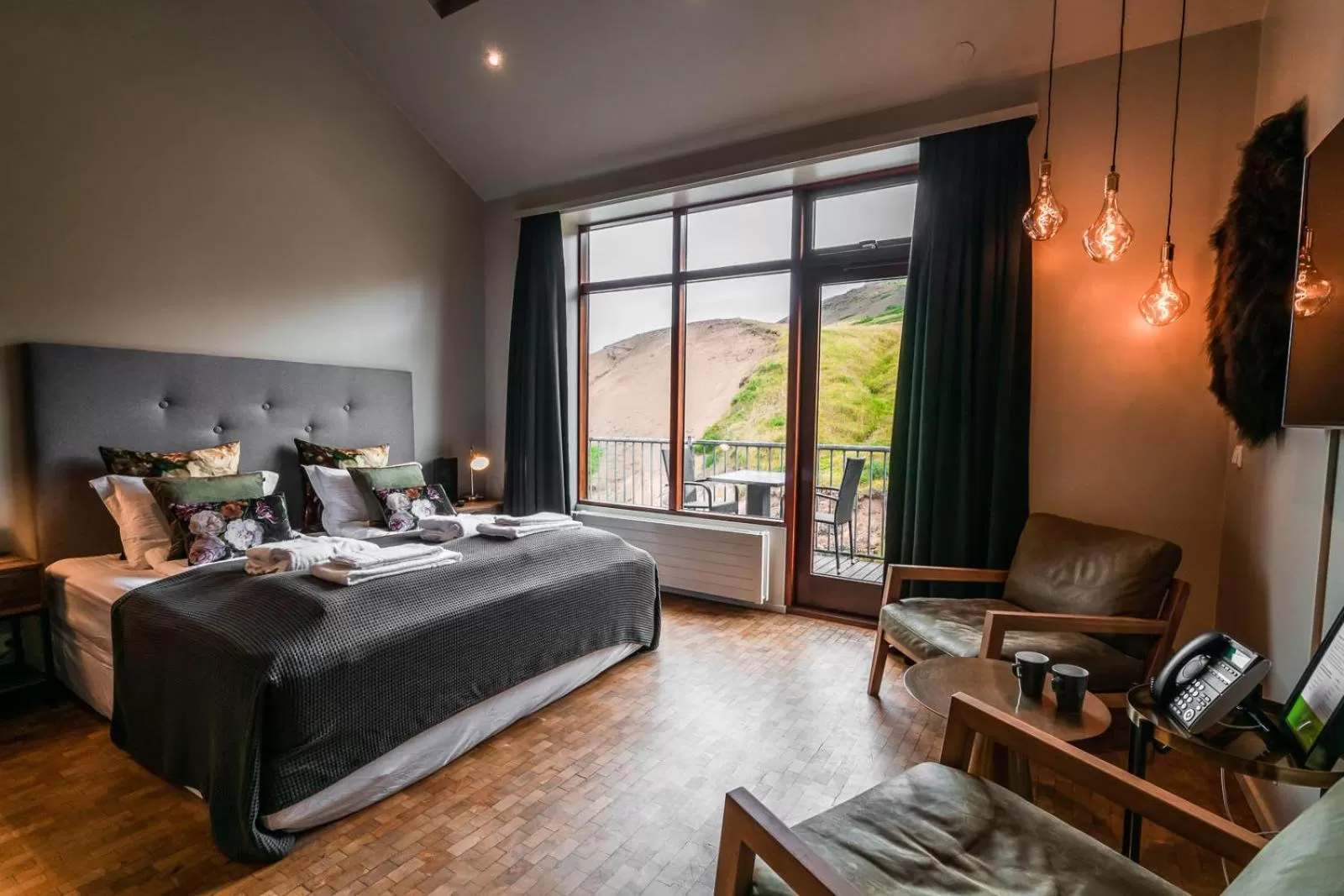 Bed in Frost and Fire Hotel