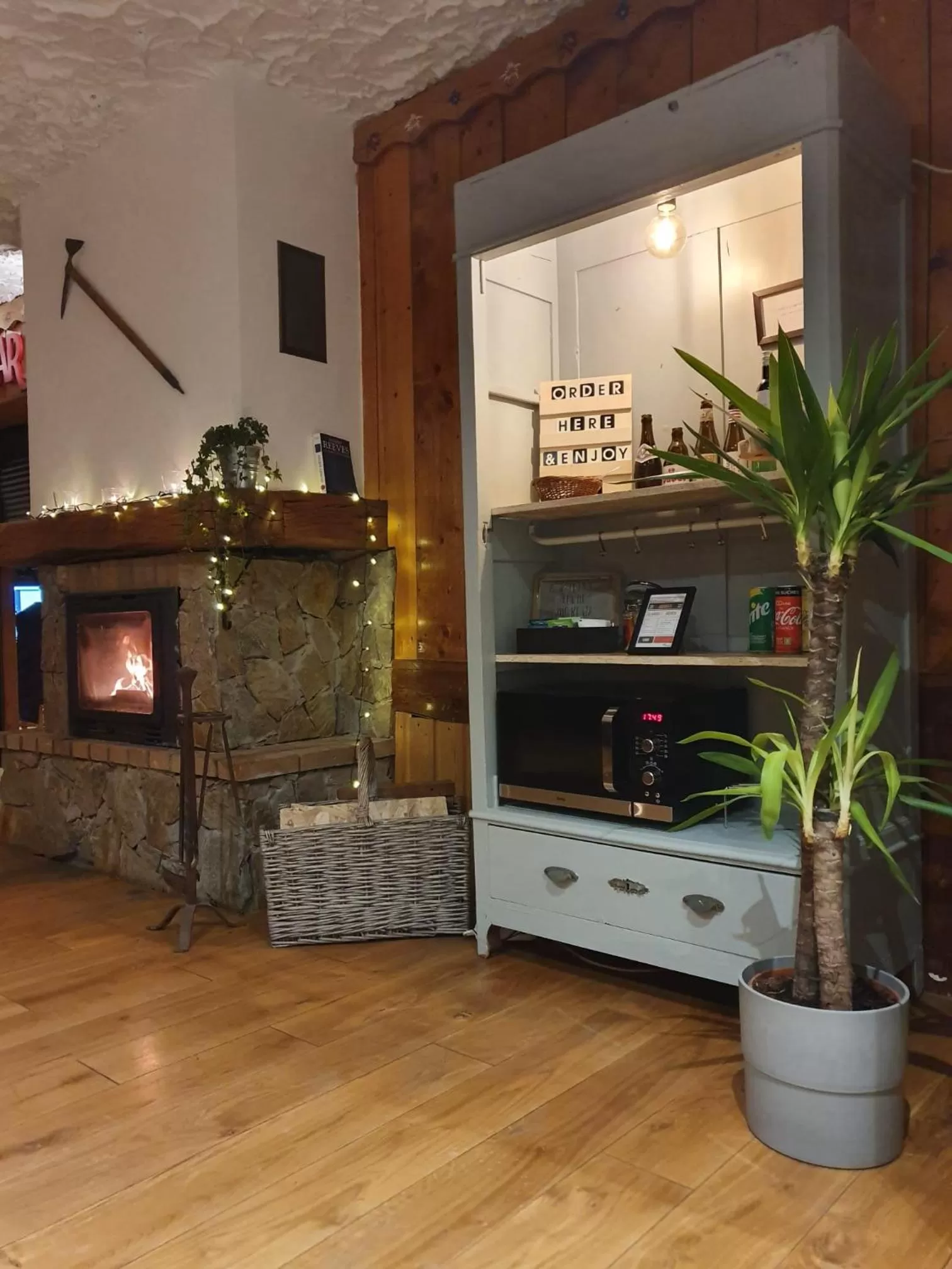 flat iron in Hotel La Meije