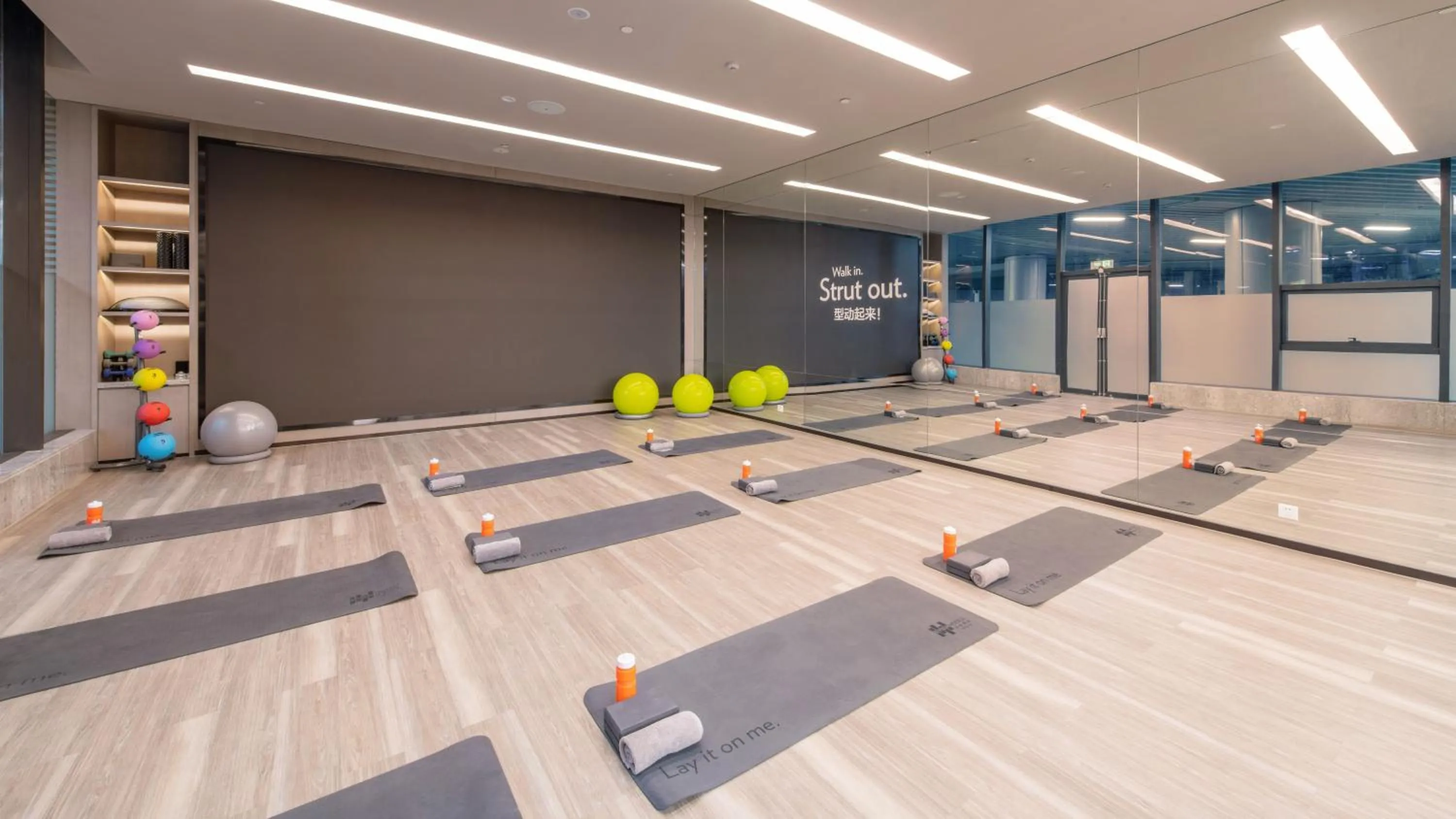 Fitness centre/facilities in HUALUXE Nanjing Yangtze River