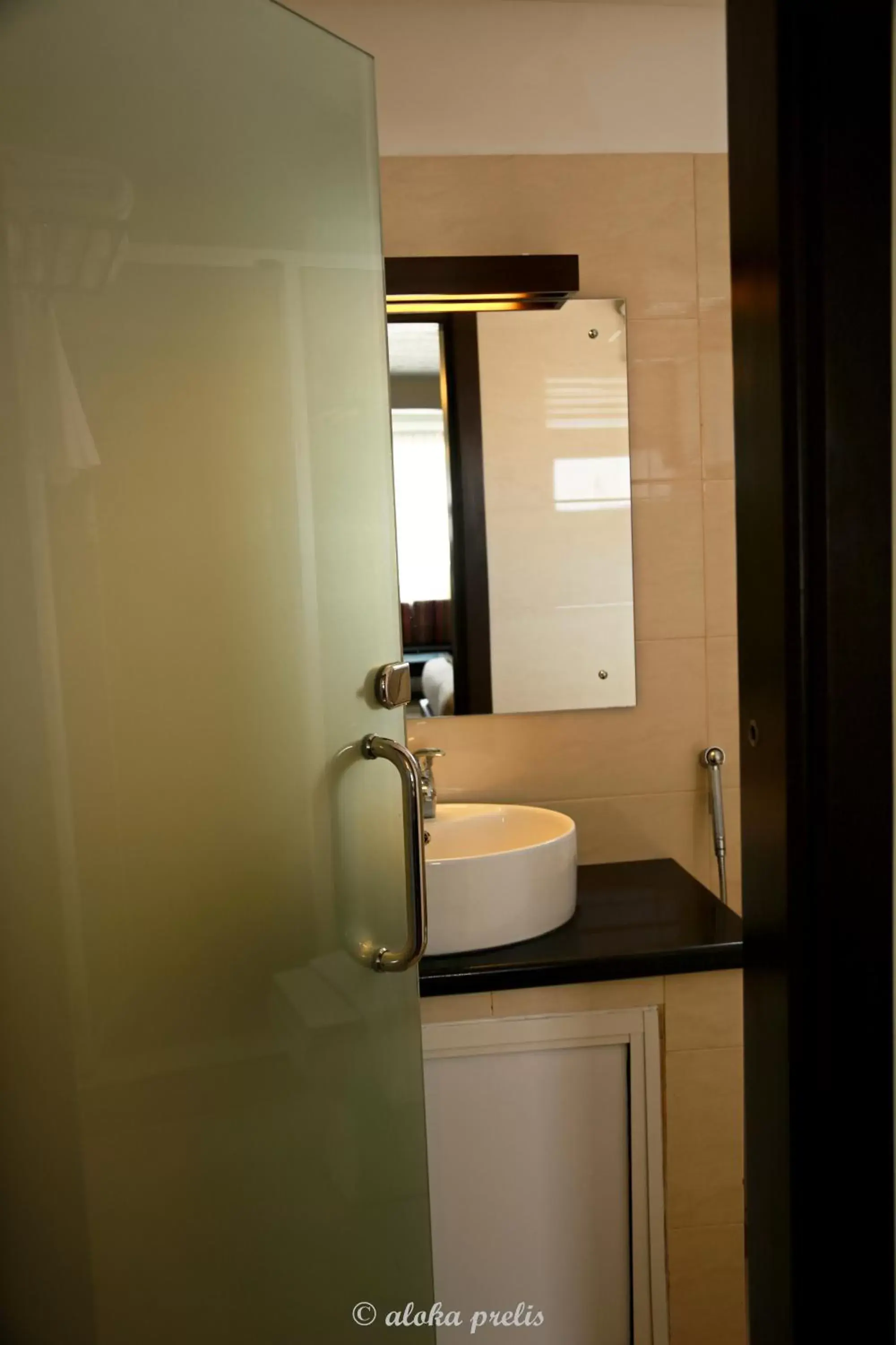 Bathroom in Ceylon City Hotel,Colombo