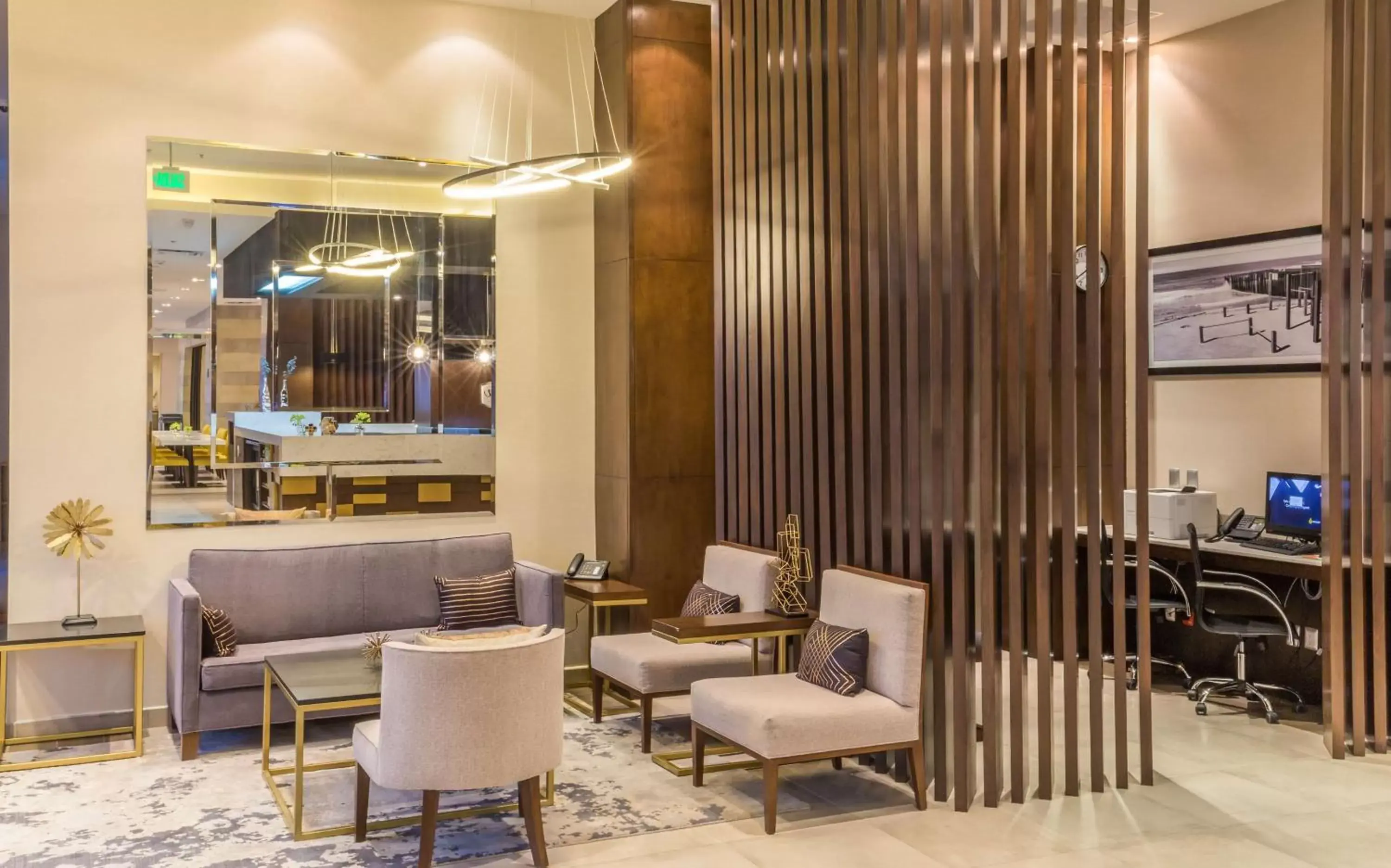 Lobby or reception, Lounge/Bar in Hampton Inn By Hilton Tijuana