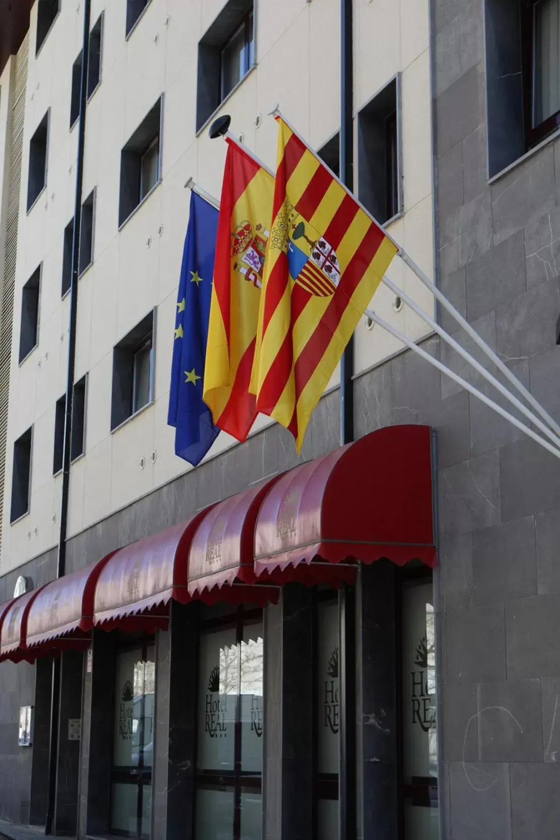 Facade/entrance in Hotel & Spa Real Jaca Facade/entrance in Hotel & Spa Real Jaca