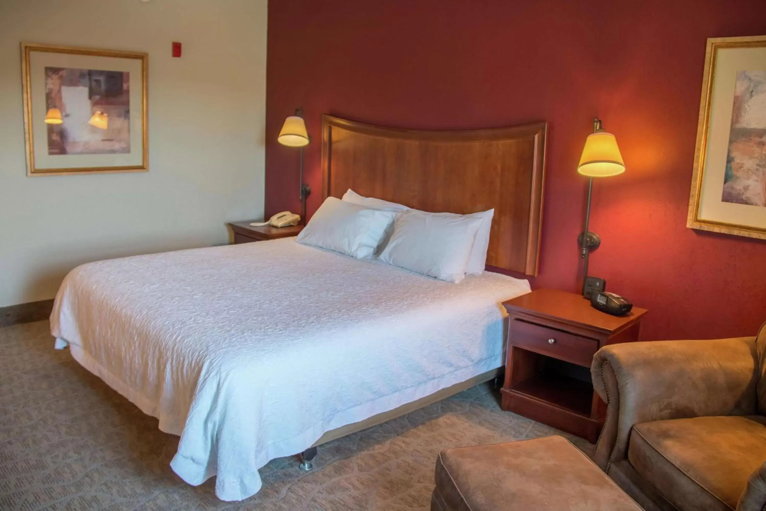 Living room, Bed in Hampton Inn Murphy Living room, Bed in Hampton Inn Murphy