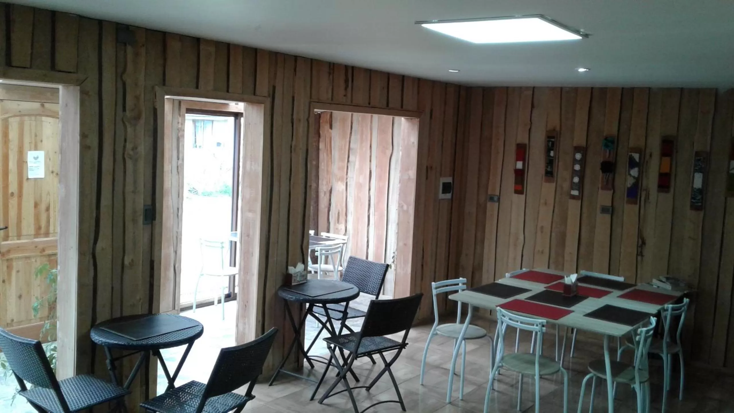 Living room in Cabanas Senderos Puyuhuapi