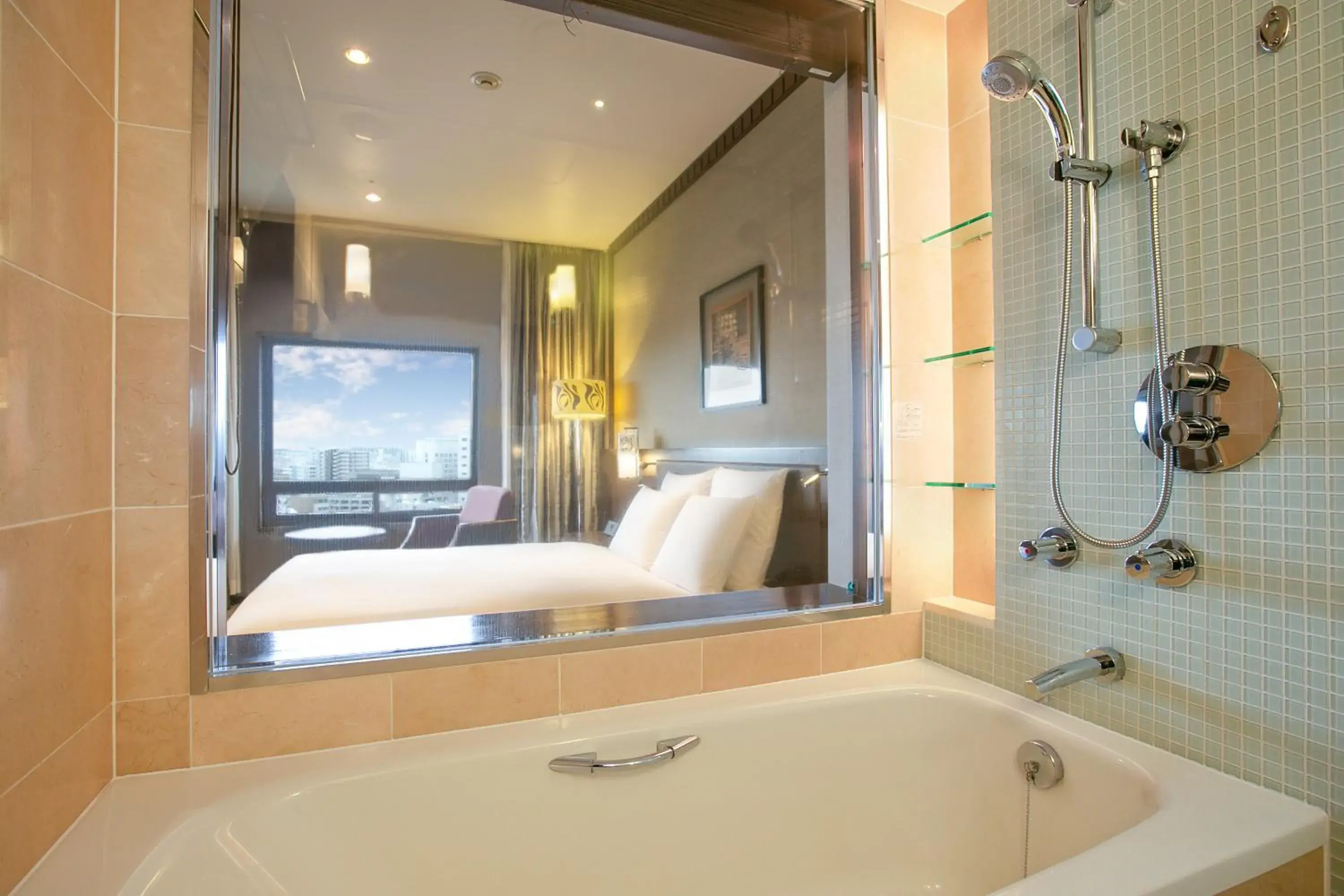 Bathroom in Okinawa Harborview Hotel
