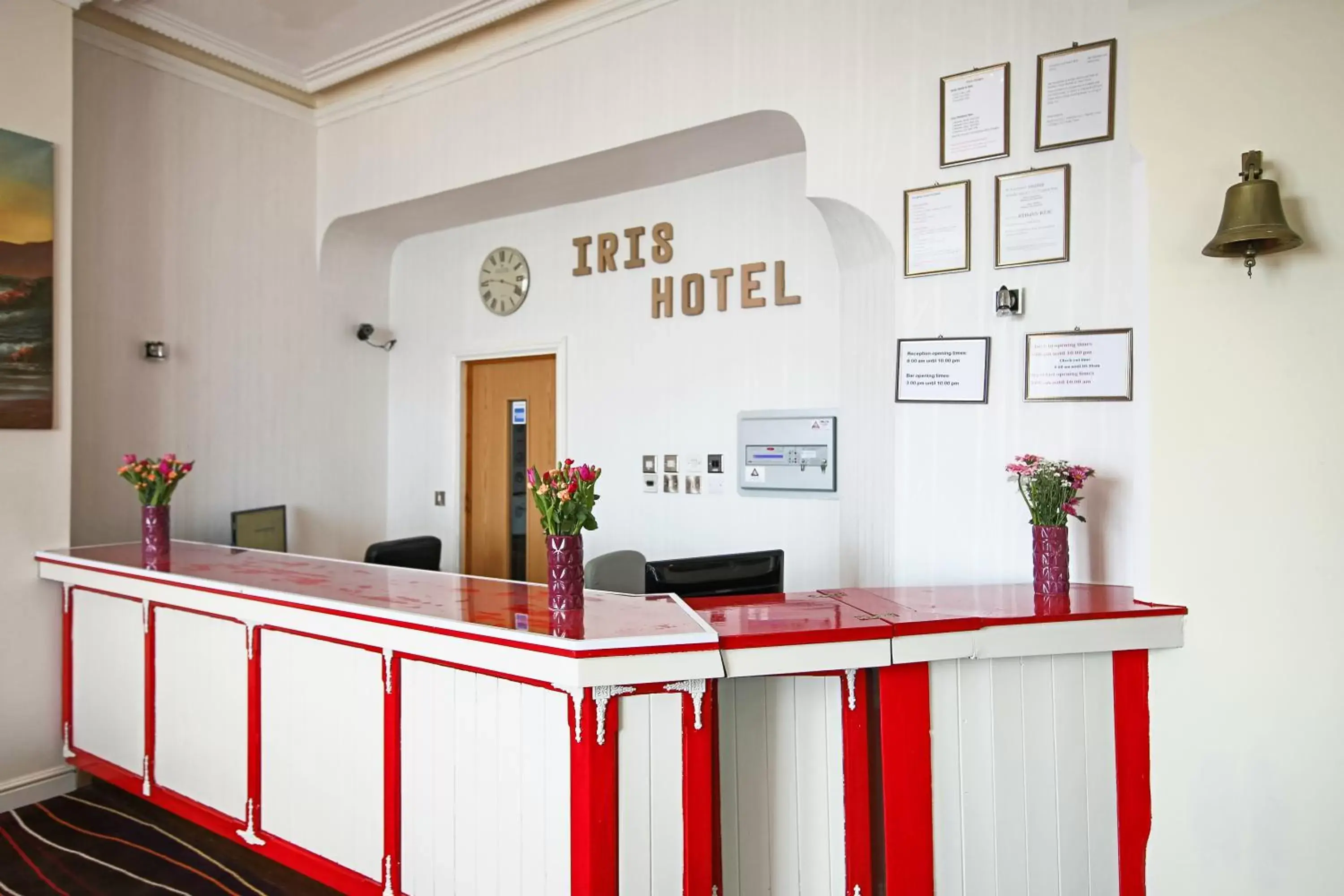 Lobby or reception, Lobby/Reception in Iris Hotel Llandudno