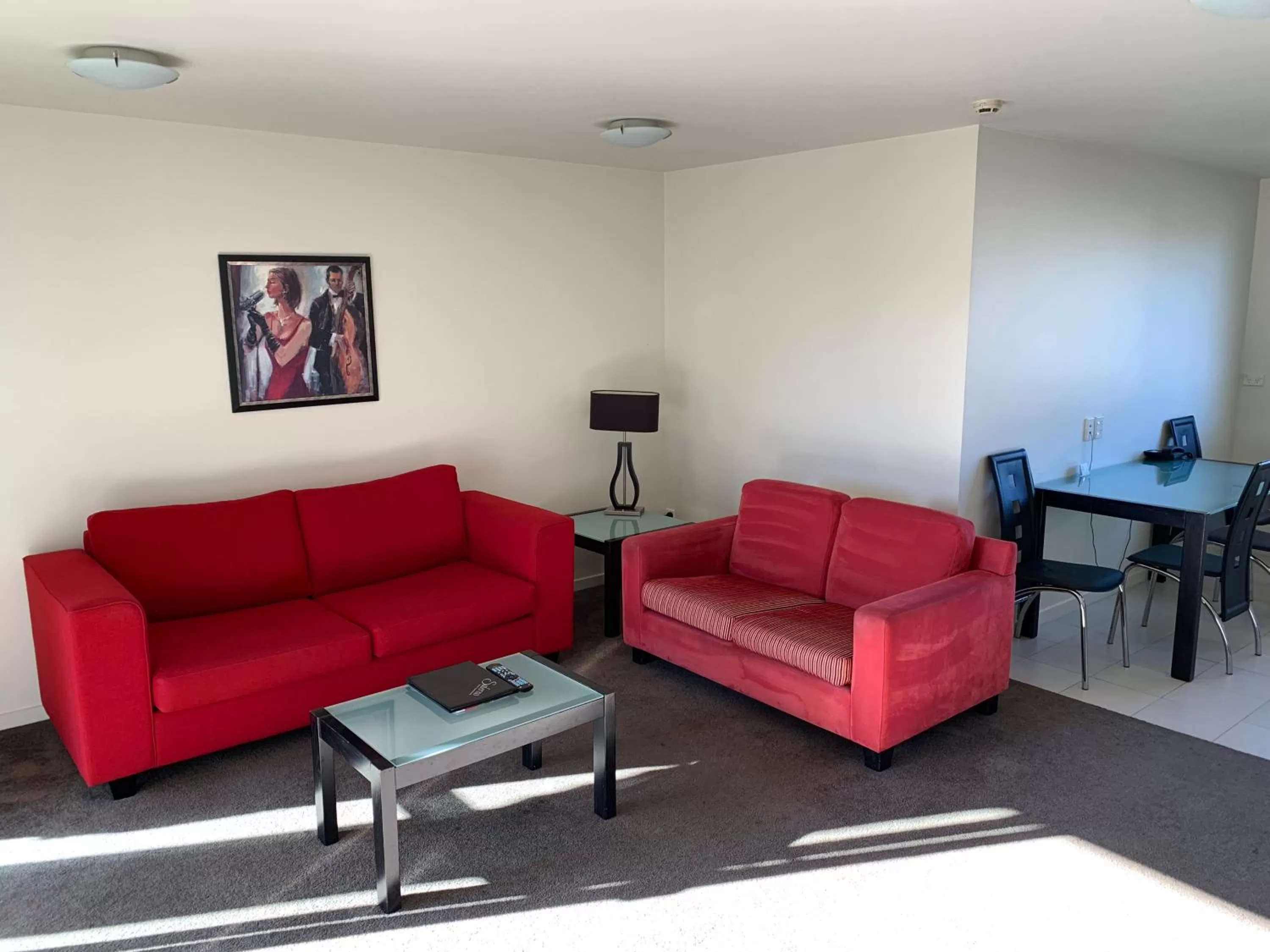 Living room in Salerno Motel Apartments