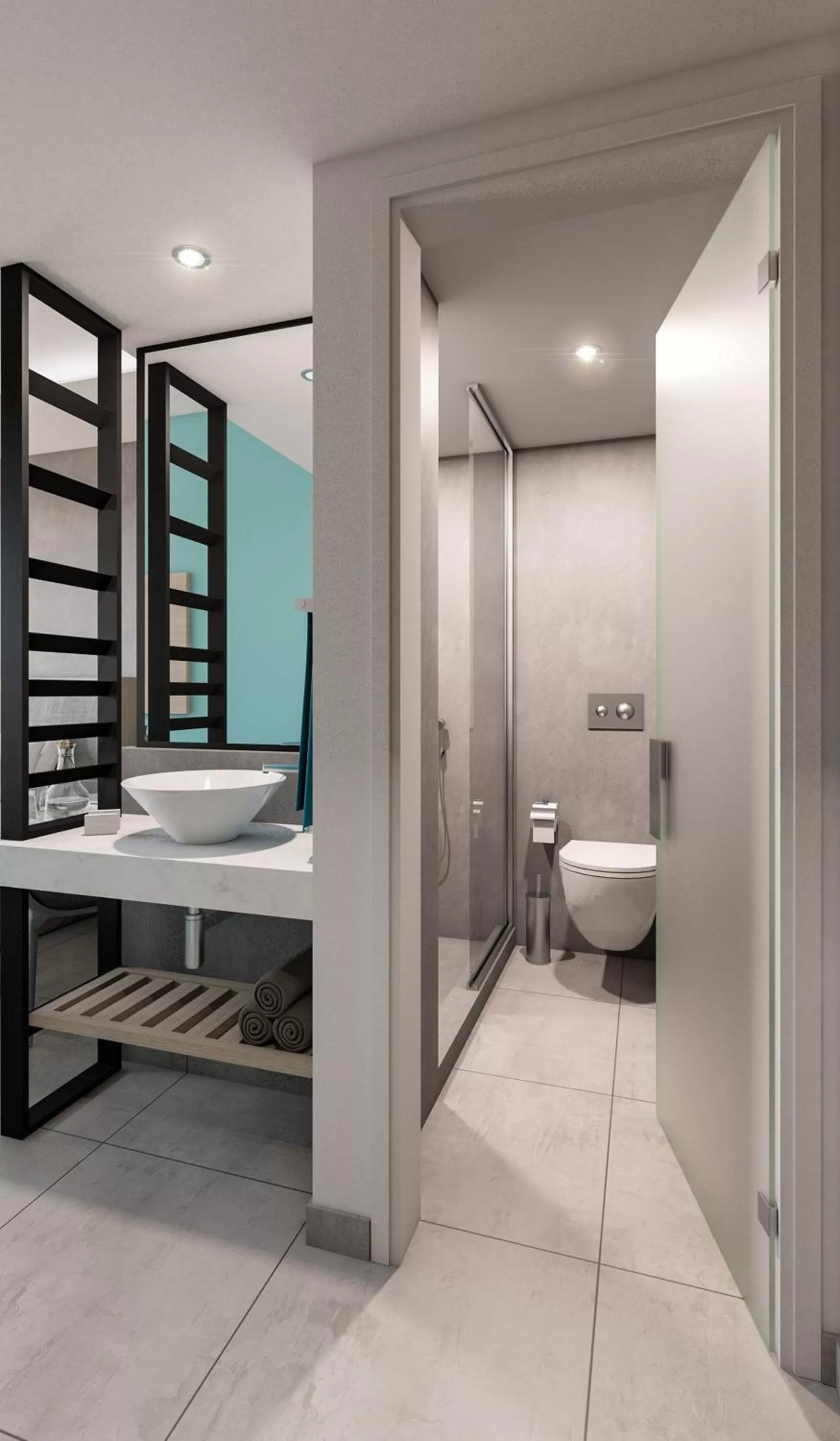 Bathroom in Hotel Avra by Smile hotels - Free Airport Shuttle