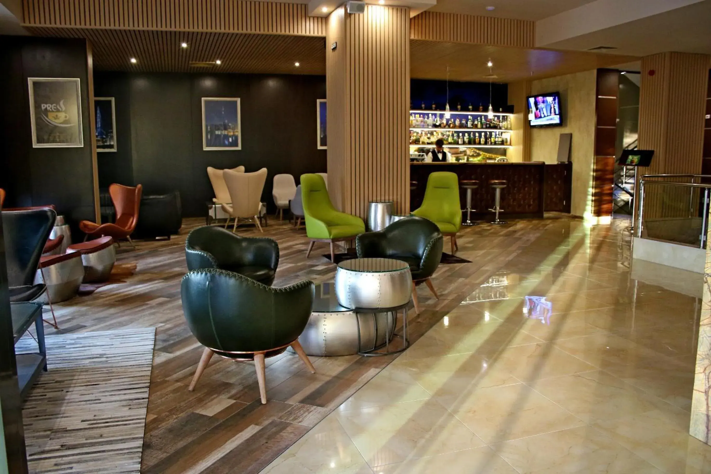 Lobby or reception, Lounge/Bar in Hotel Golden Tulip Varna