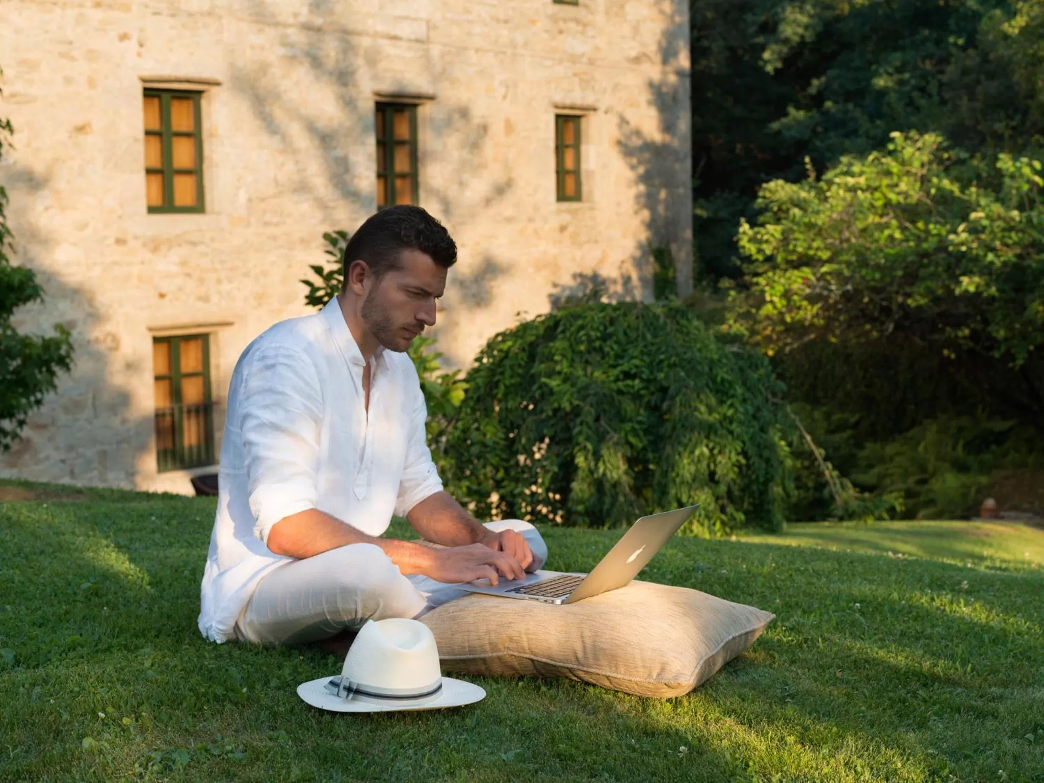 Garden in A Quinta Da Auga Hotel Spa Relais & Chateaux