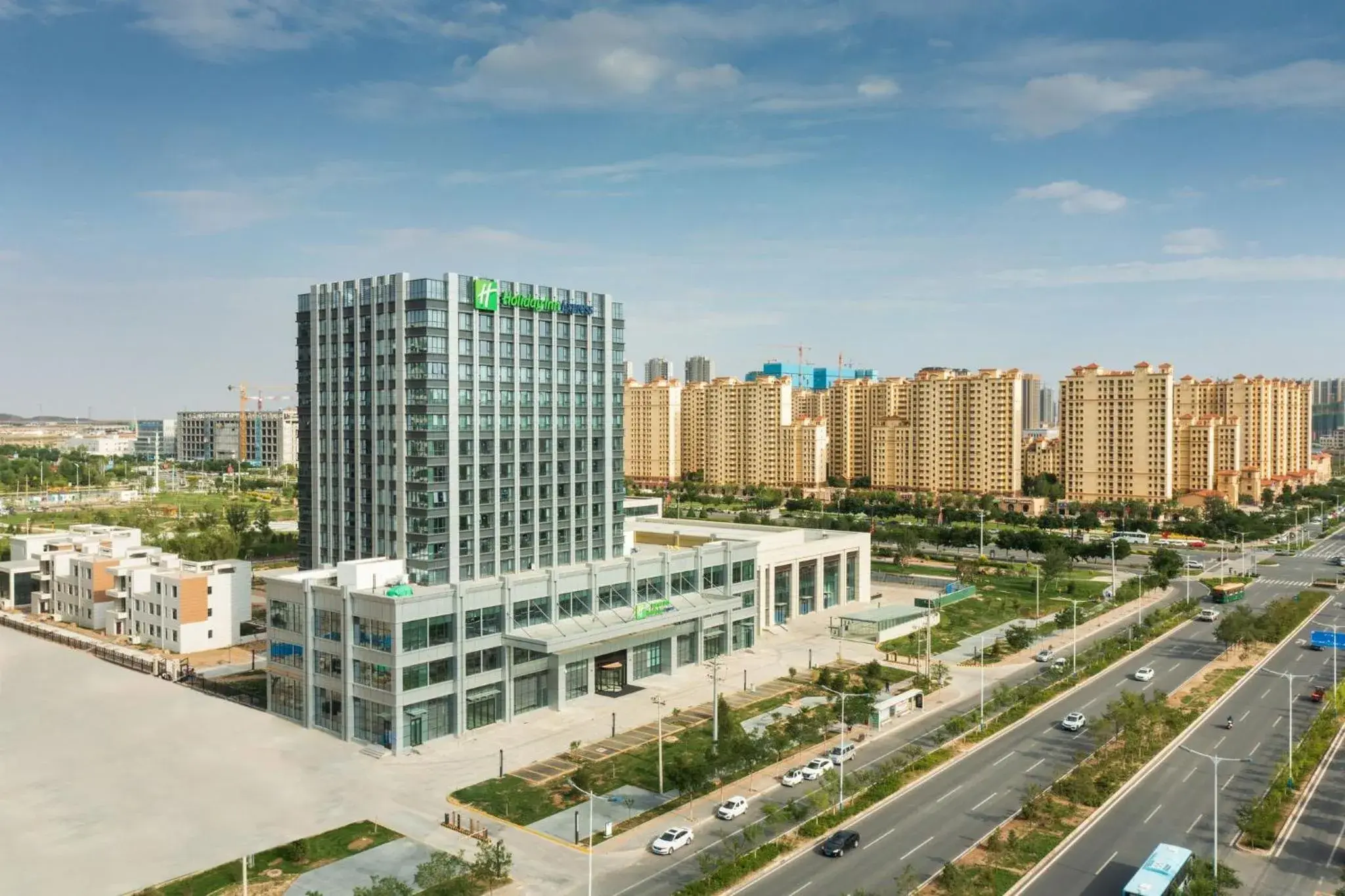 Property building in Holiday Inn Express Lanzhou New Area, an IHG Hotel