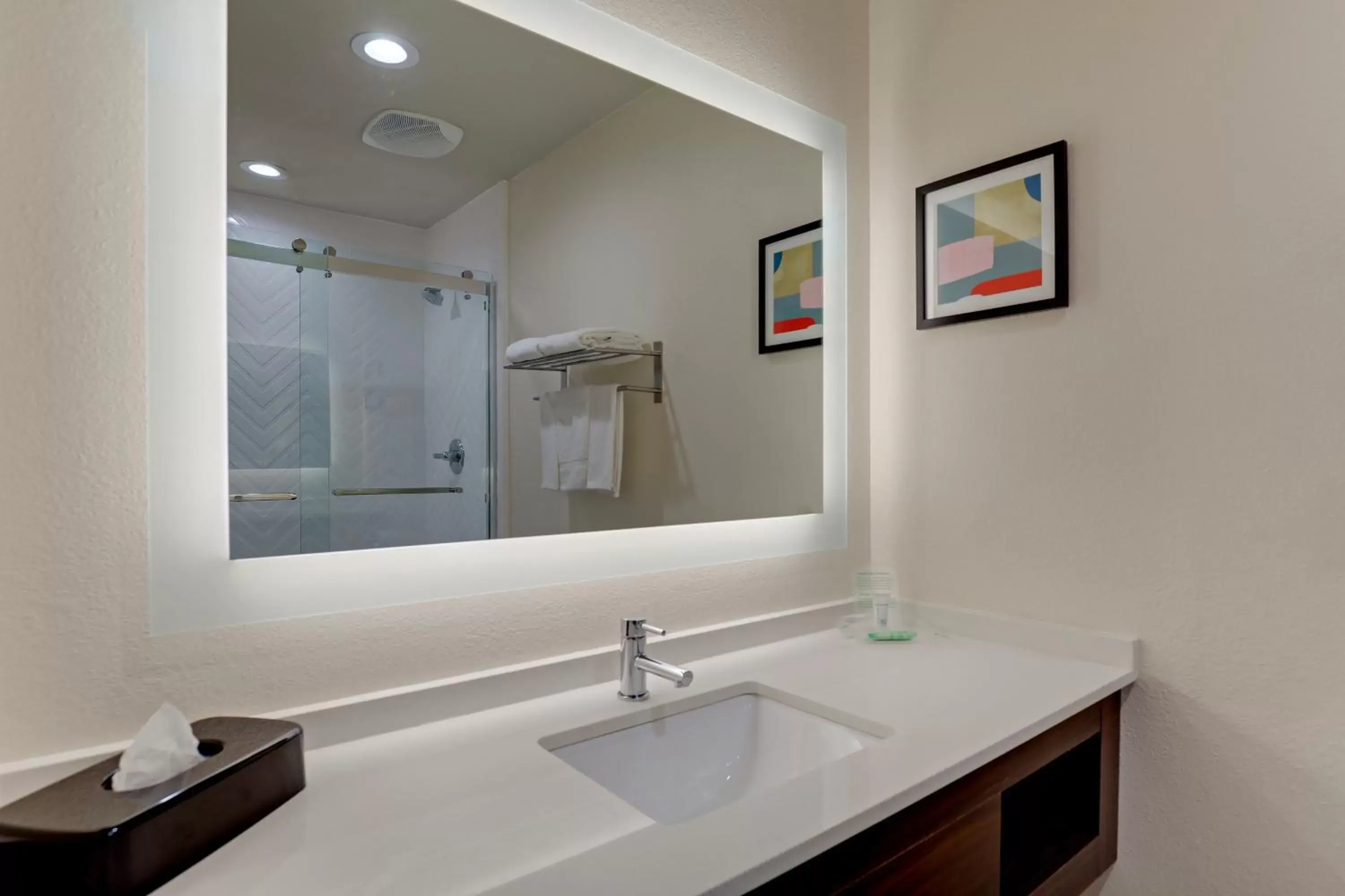 Shower, Bathroom in Holiday Inn Mobile Airport, an IHG Hotel