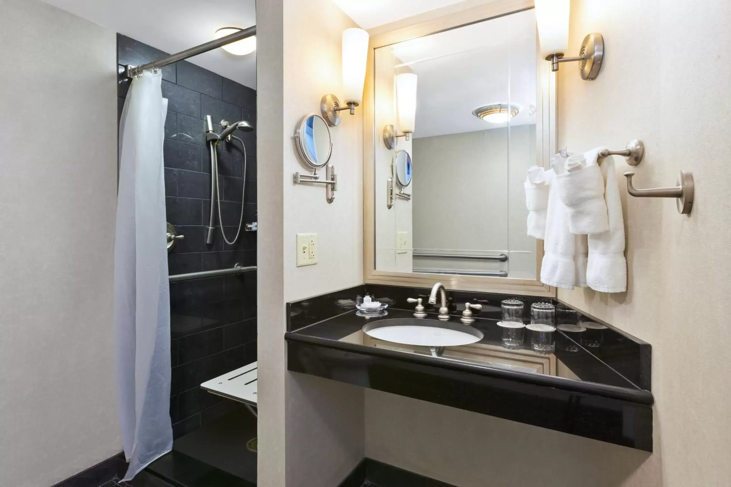 Bathroom in Crowne Plaza Syracuse, an IHG Hotel