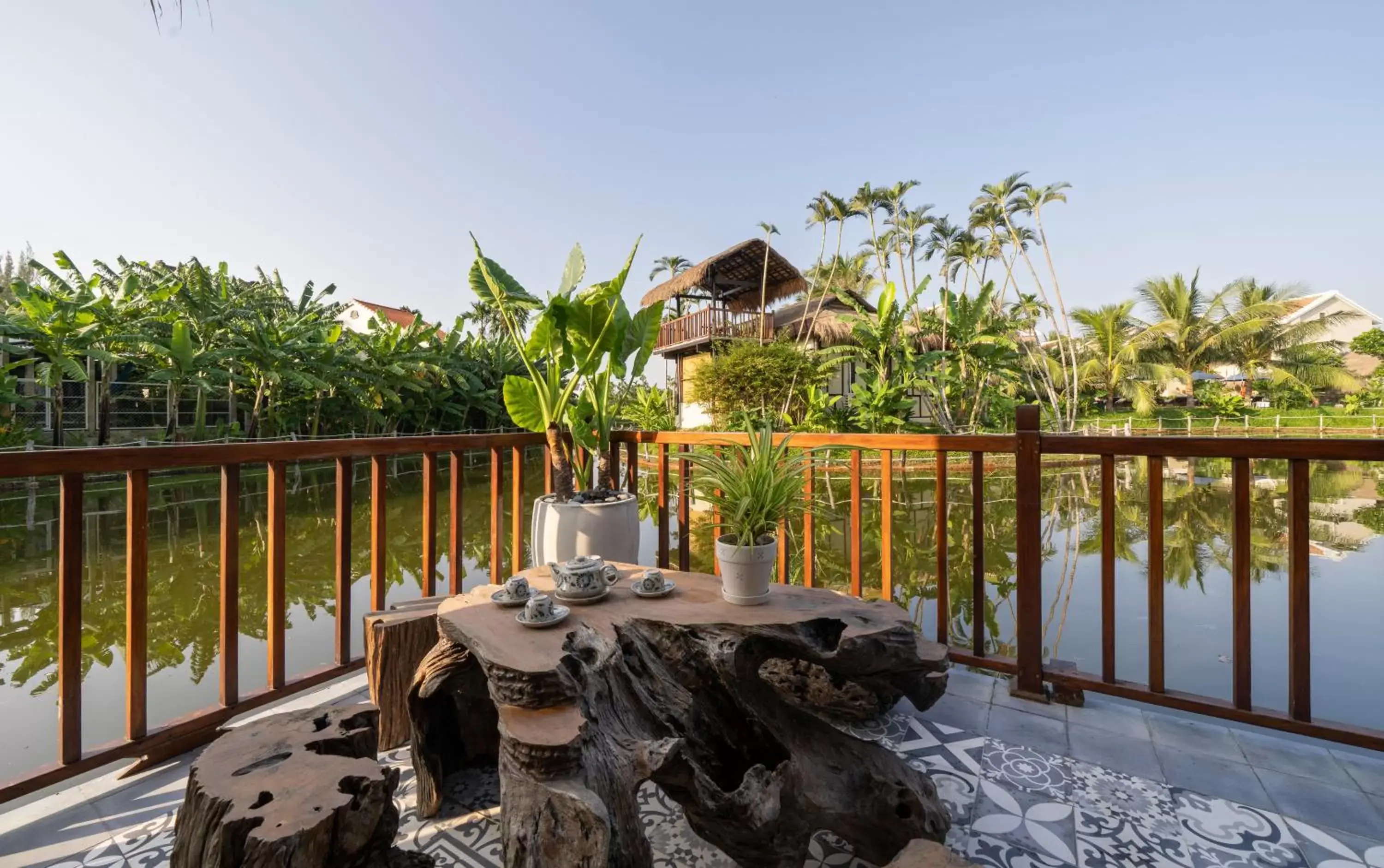 Lake view in Zest Villas & Spa Hoi An