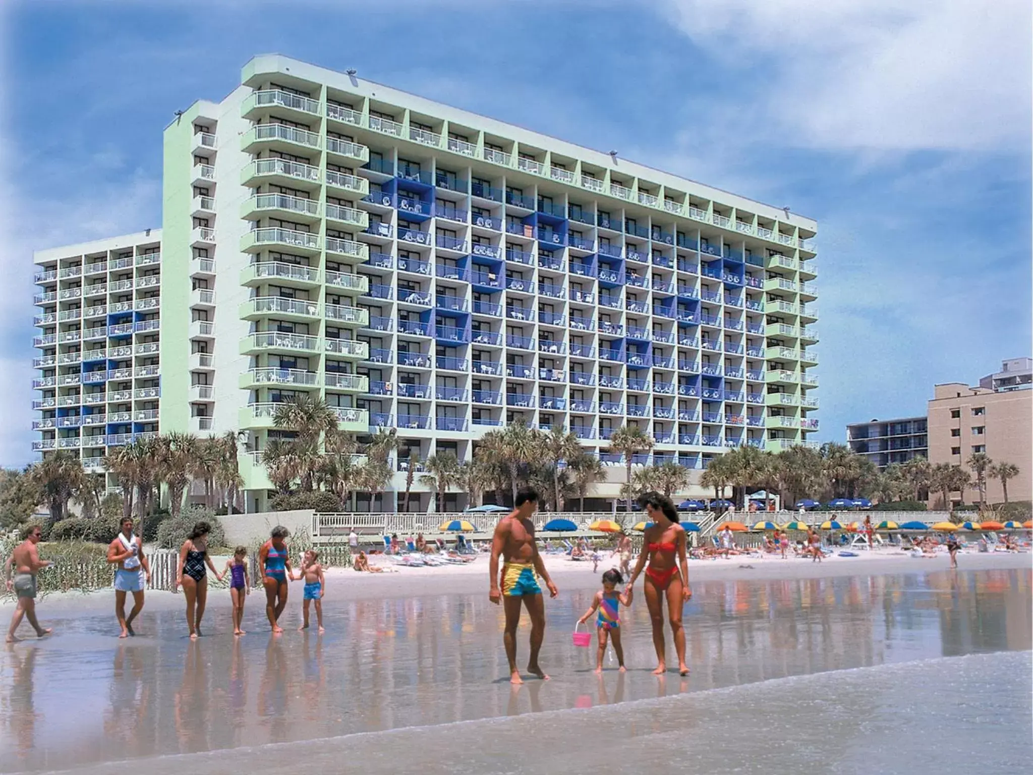 Facade/entrance, Property Building in Coral Beach Resort