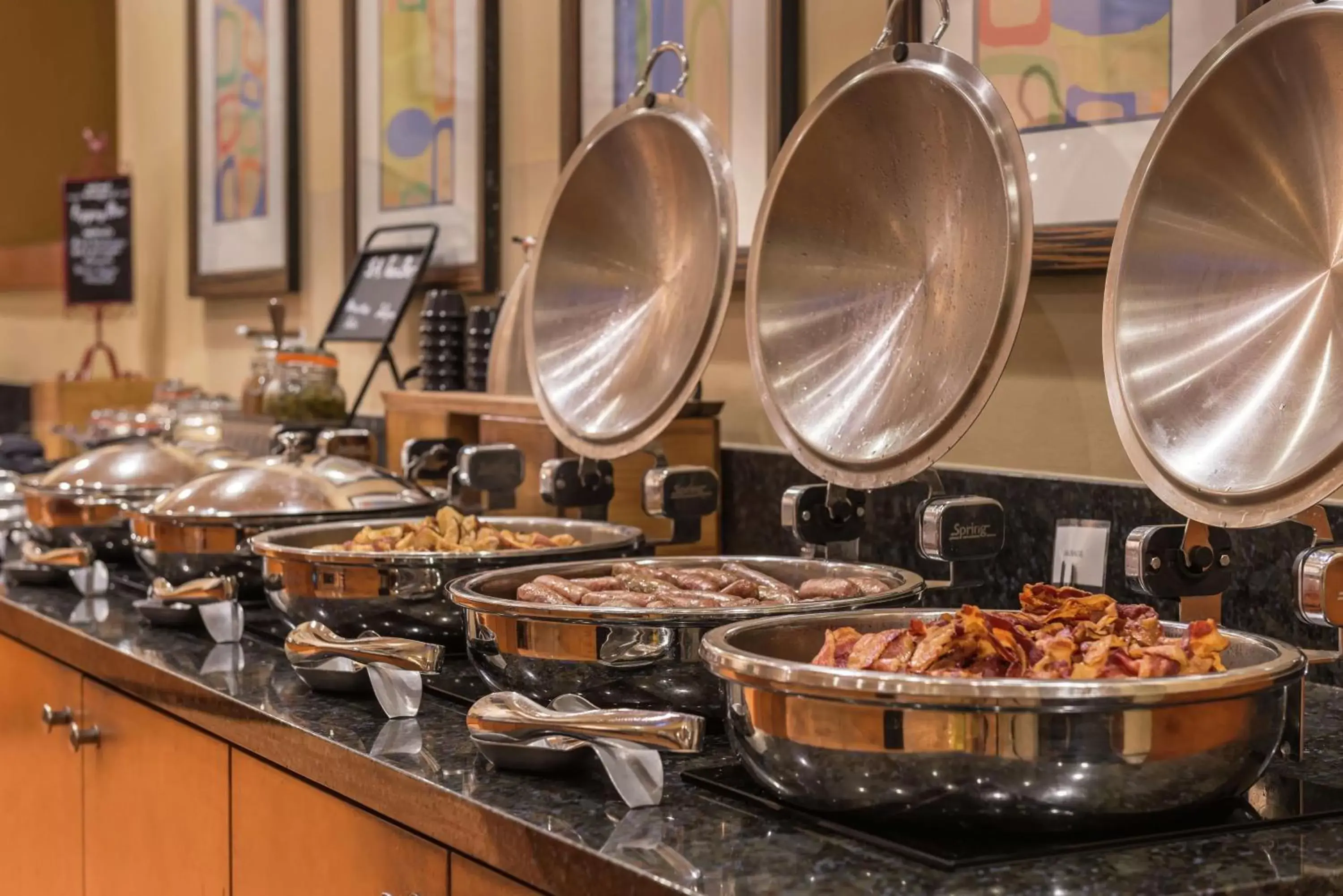 Dining area, Food in Hilton San Antonio Hill Country