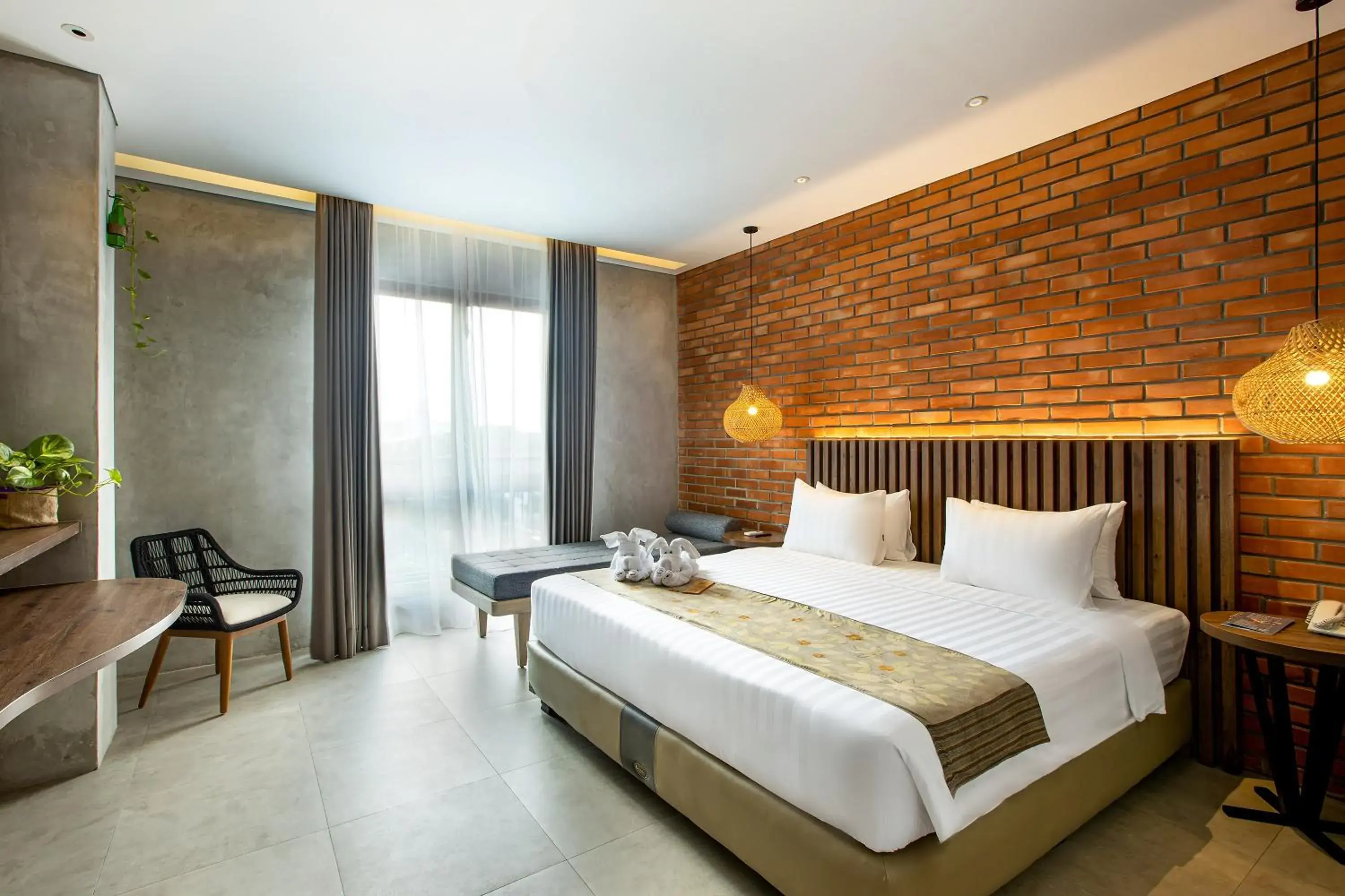 Property building, Bed in Greenhost Boutique Hotel Prawirotaman