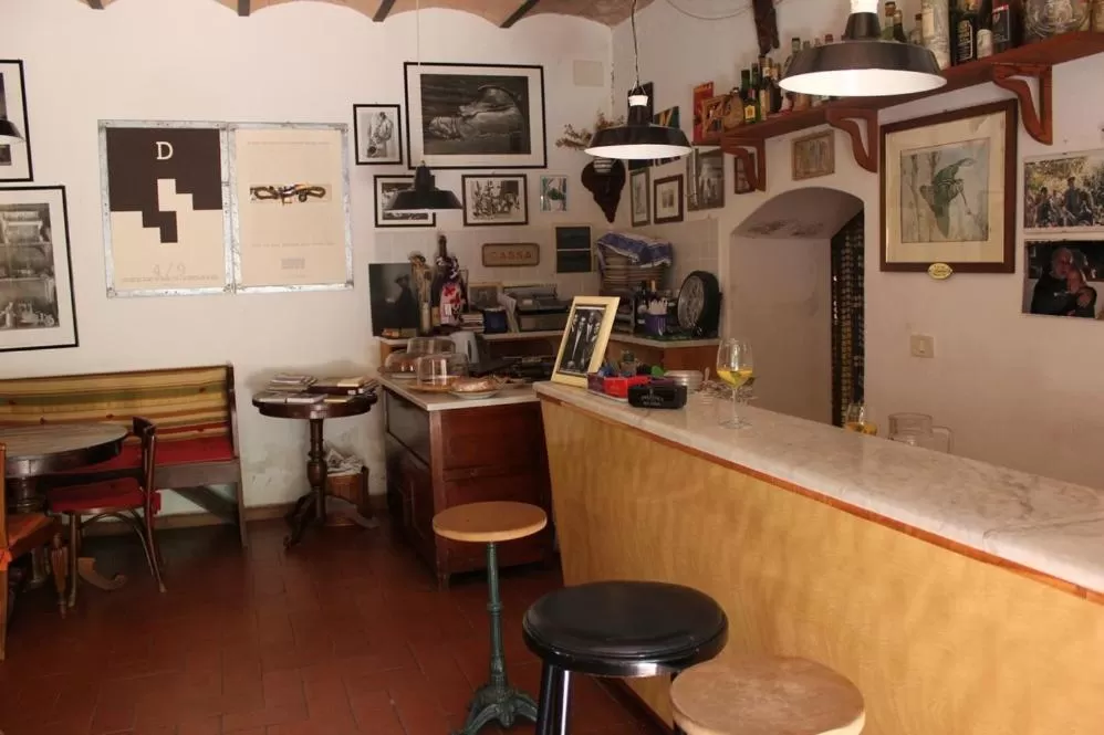 Lobby or reception, Kitchen/Kitchenette in Locanda Laudomia