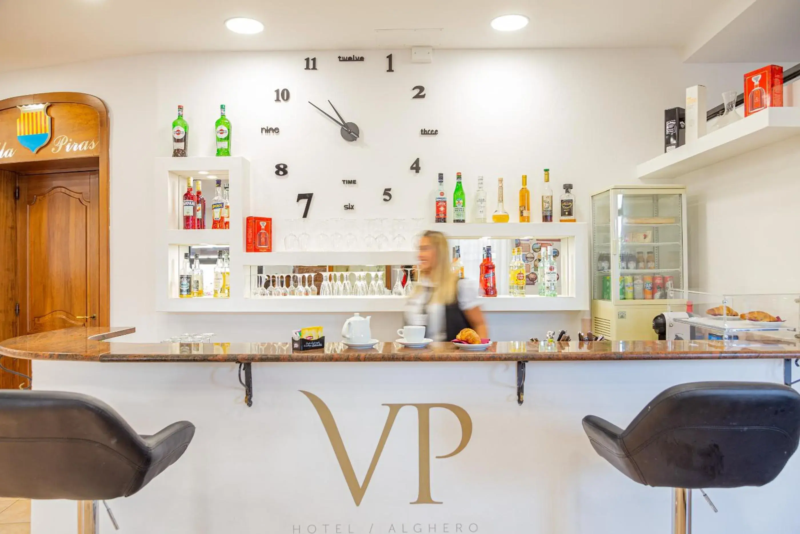 Lobby or reception, Lounge/Bar in Hotel Villa Piras