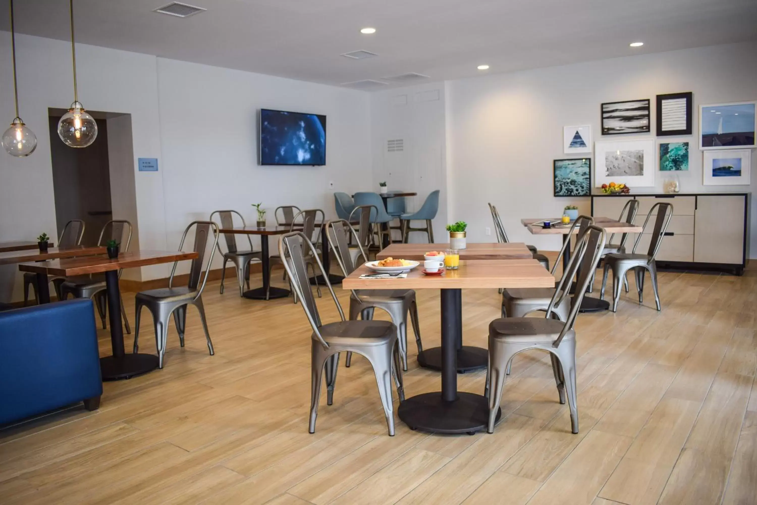 Dining area, Restaurant/Places to Eat in Beachside Inn