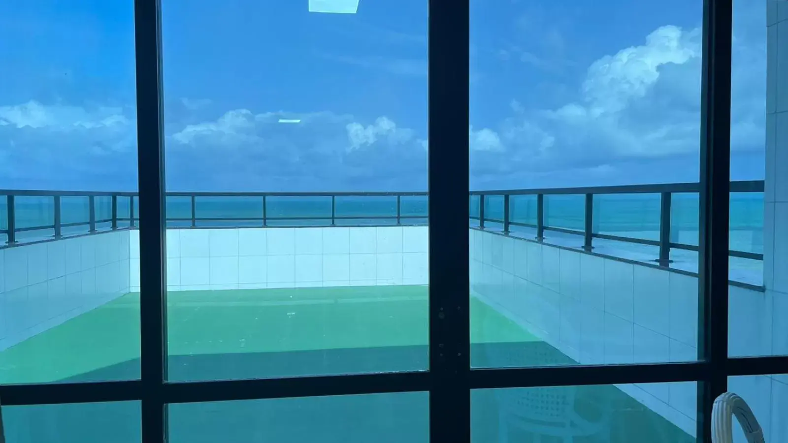 Balcony/Terrace in Euro Suite Recife Boa Viagem