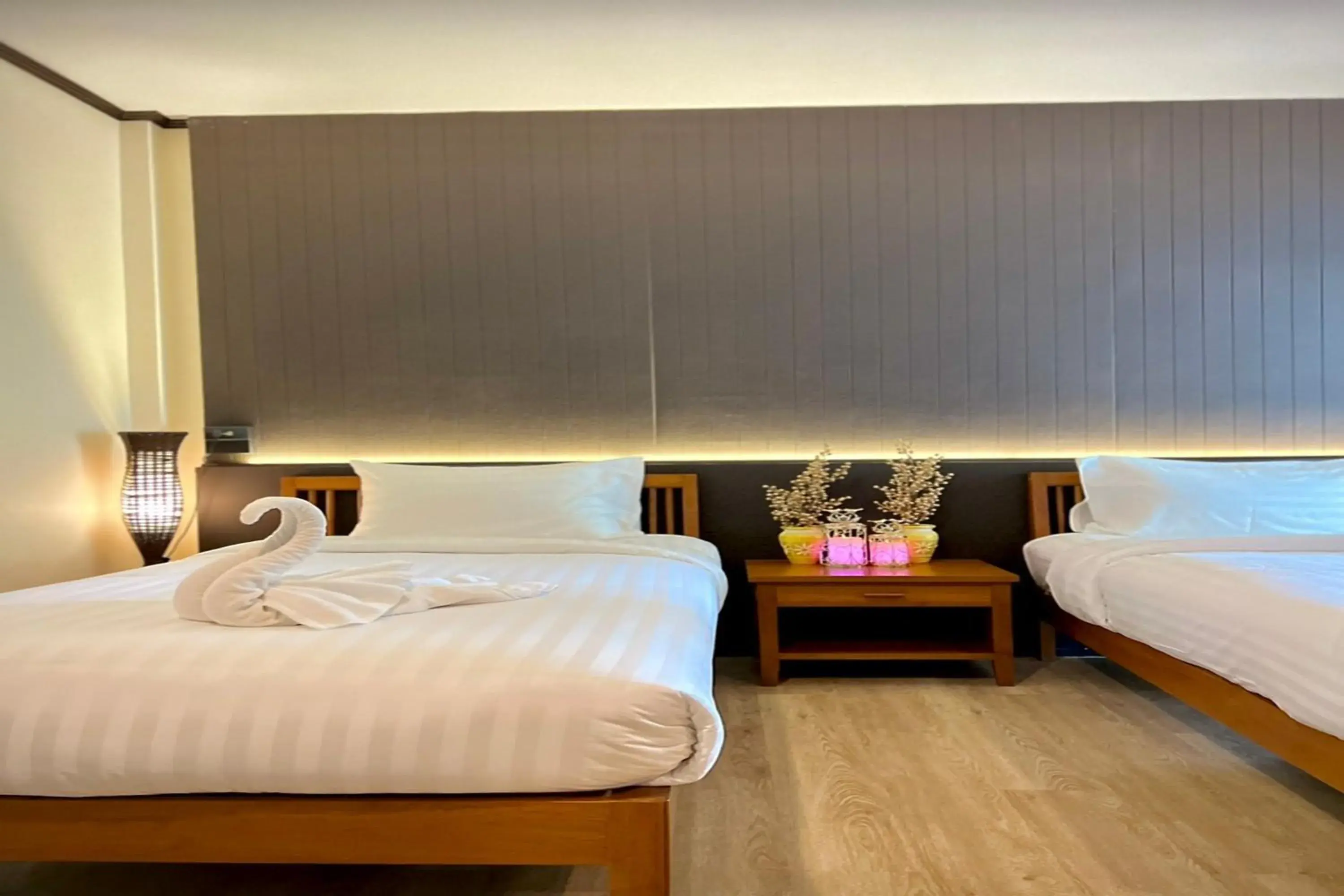 Bedroom, Bed in Na Mantra Resort