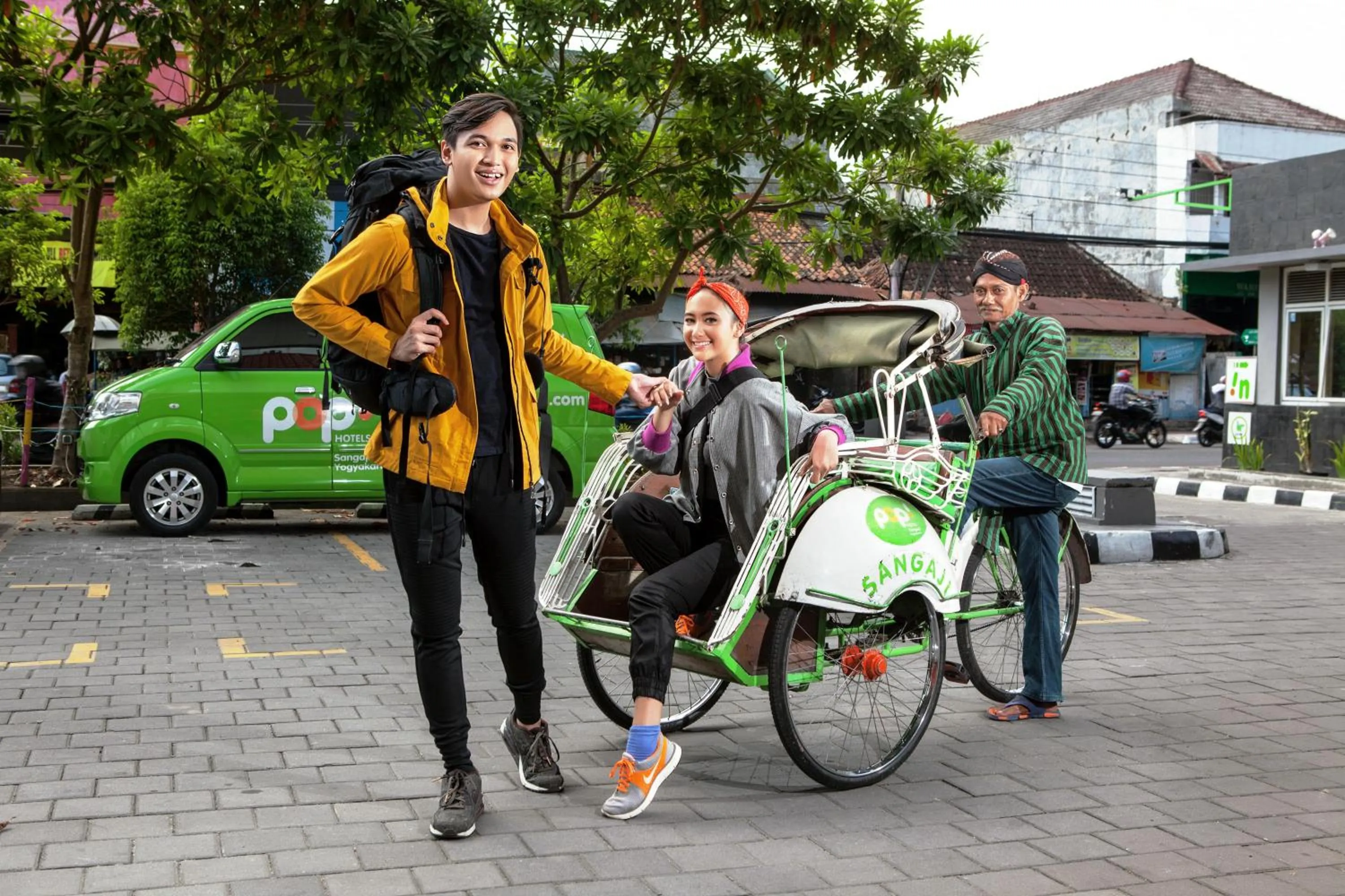 Balcony/Terrace in POP! Hotel Sangaji Yogyakarta