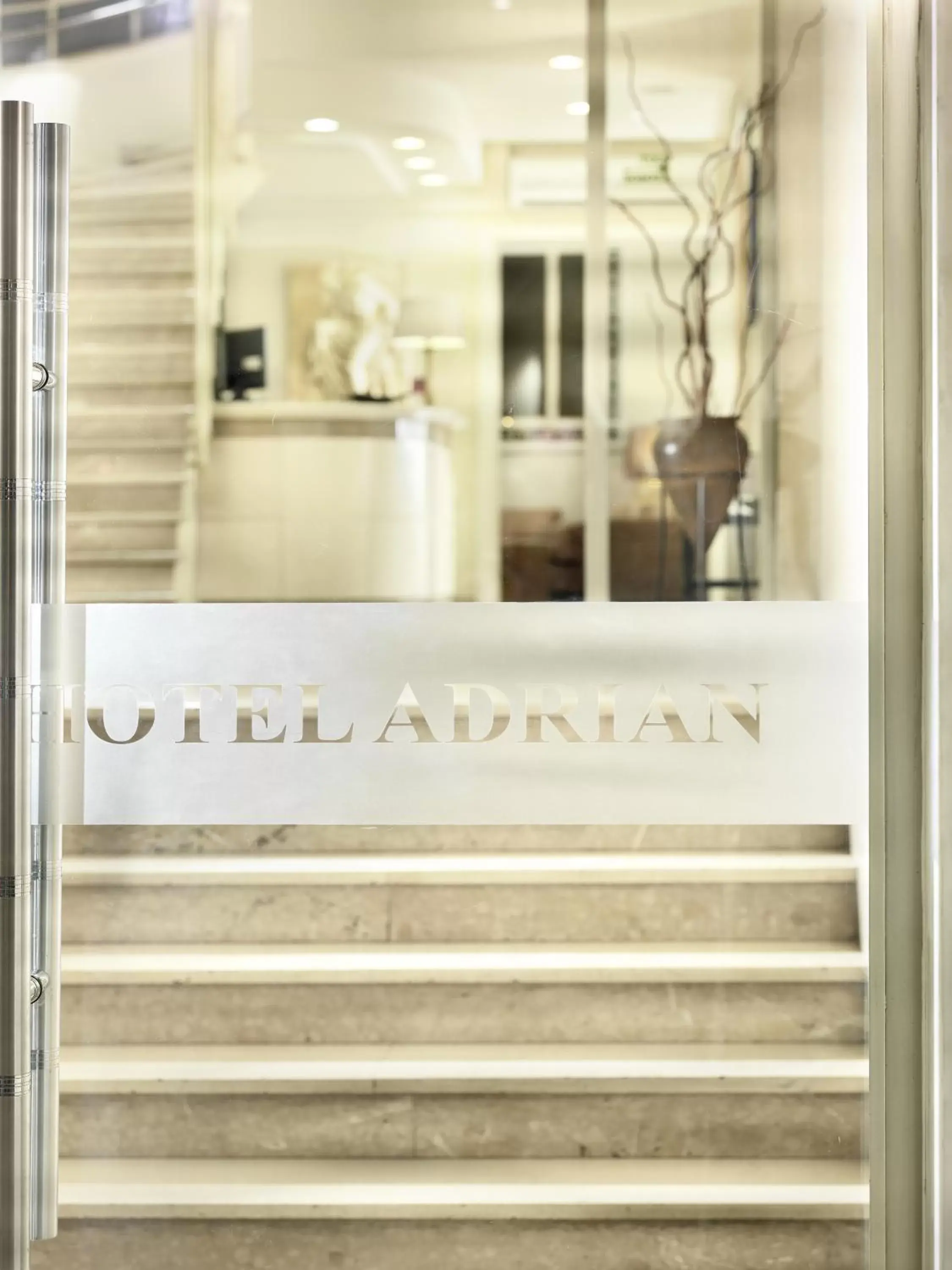 Facade/entrance, Property Logo/Sign in Adrian Hotel